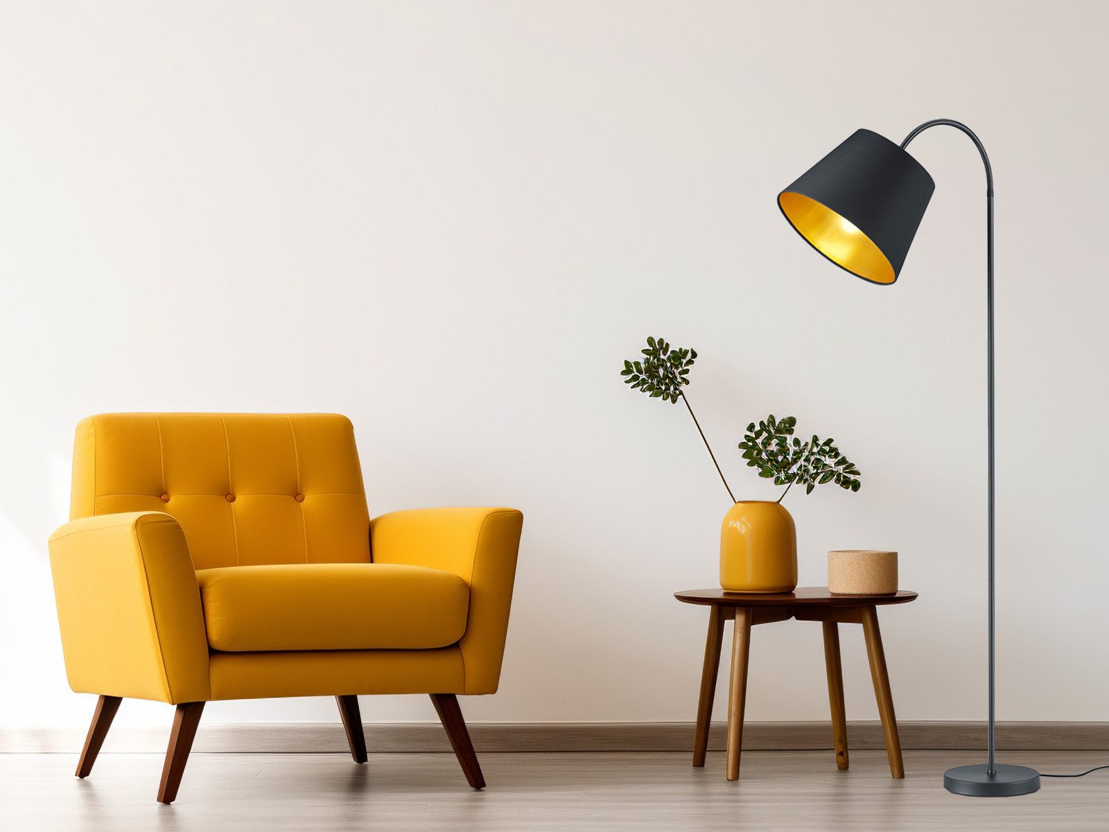meineWunschleuchte Stehlampe, ohne Leuchtmittel, Designklassiker Steh günstig online kaufen