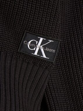 Calvin Klein Jeans Strickpullover LABEL CHUNKY SWEATER CARDIGAN
