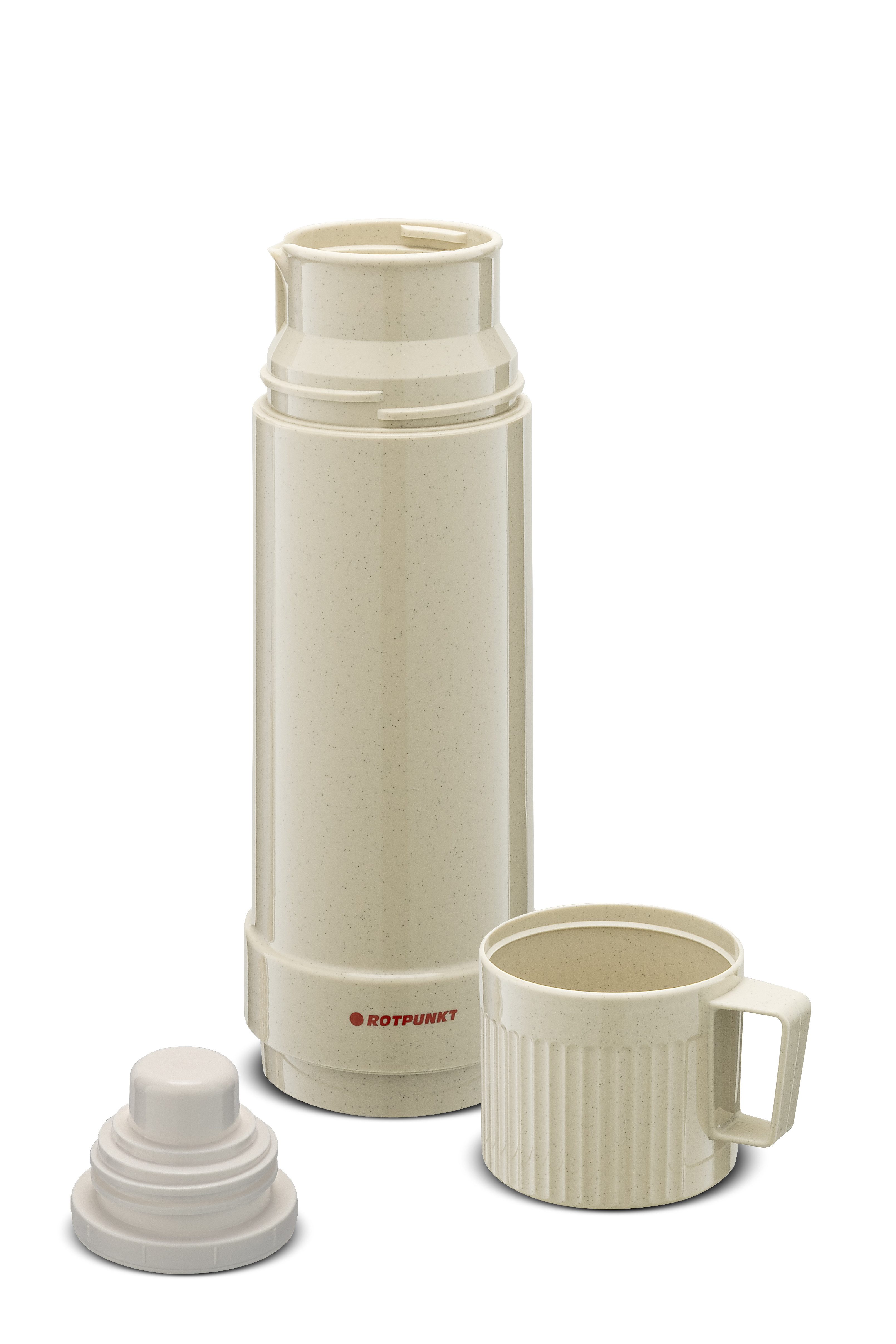 ROTPUNKT Isolierflasche Thermoflasche JESPER I 0,5 Liter Glaseinsatz I premium I 24 Std warm, BPA-Frei – Bild 4 von 4