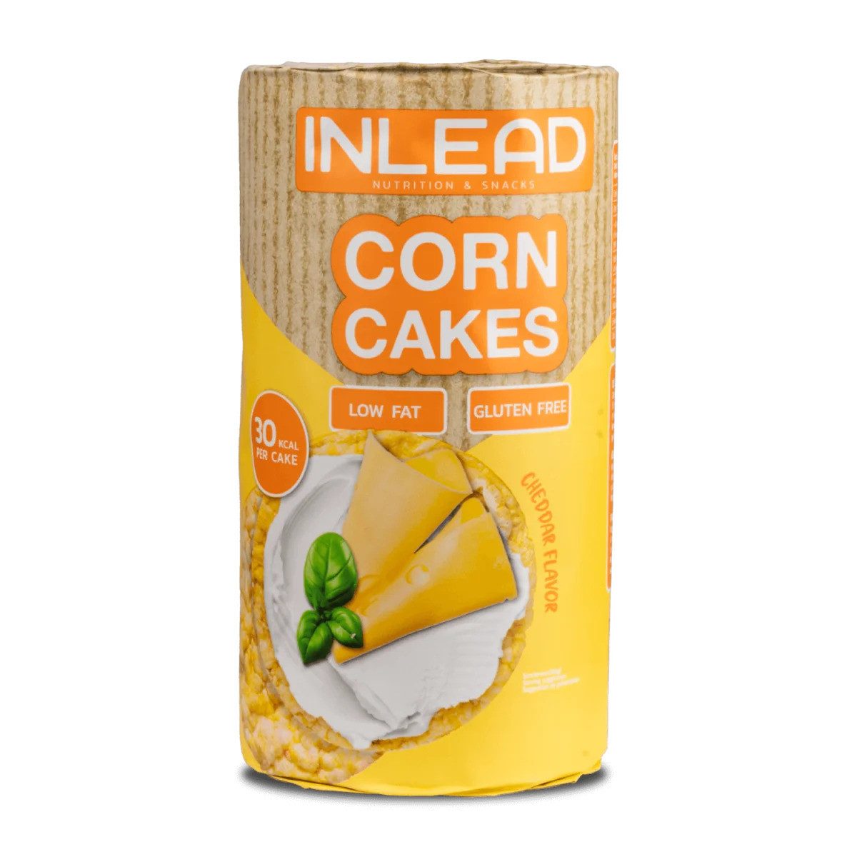 Inlead Nutrition GmbH & Co. KG Corn Cakes 6 x 120g - Cheddar Waffeln, 720 g, Waffeln