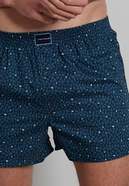 TOM TAILOR Boxershorts TOM TAILOR Herren Boxershort blau bedruckt (1-St)