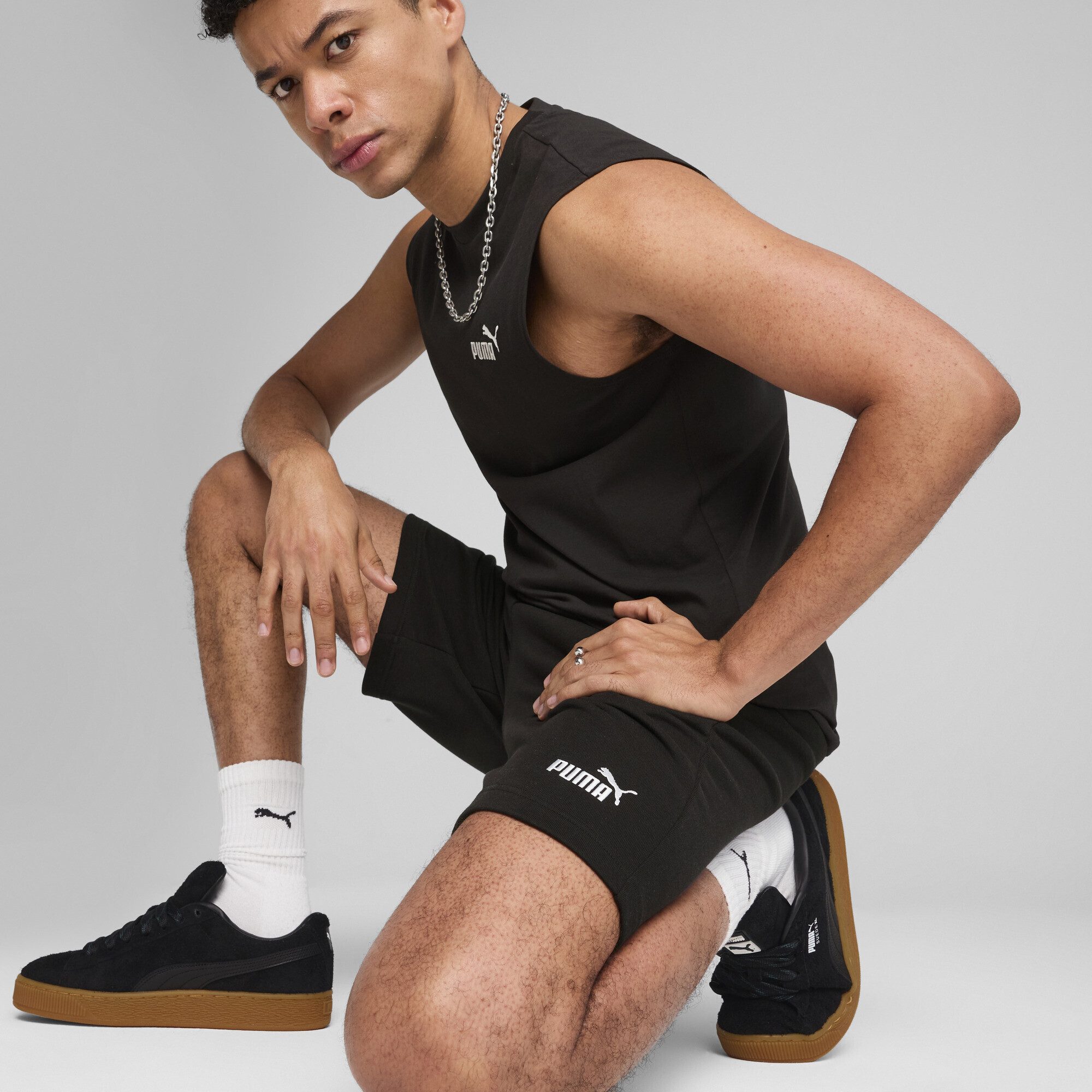 PUMA Sporthose Essentials No. 1 Logo 10" Shorts Herren