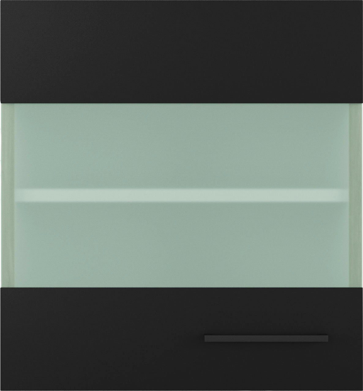 Glashängeschrank 32 x x (B Stollenglastür Flex-Well (1-St) 50 cm, x T) 54,8 mit H Capri x