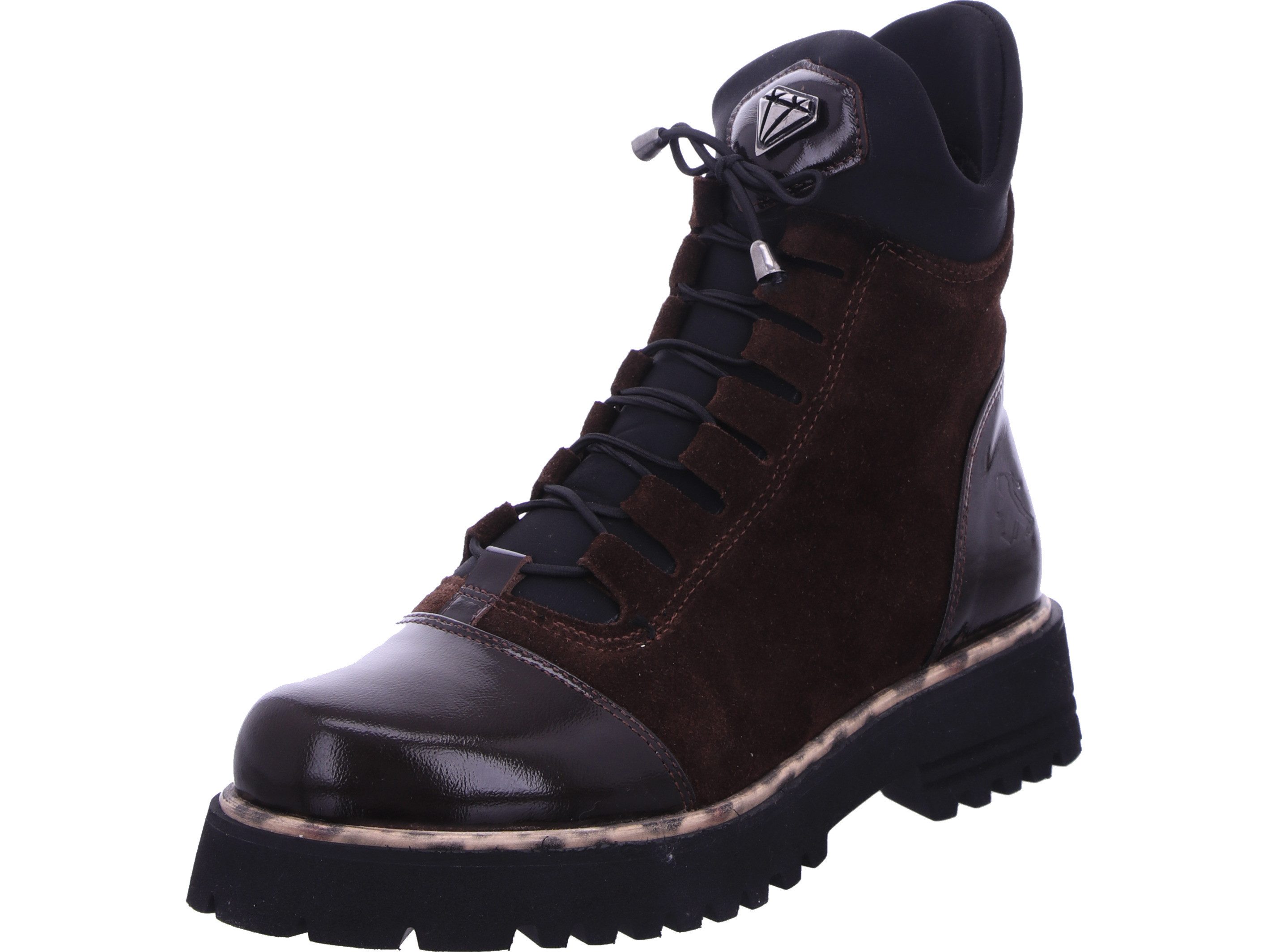 2GO FASHION Schnürboots echtes Leder