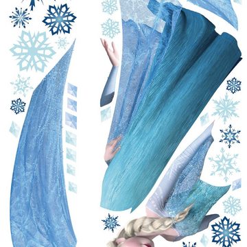 RoomMates Wandsticker DISNEY Frozen Elsa glitzernd