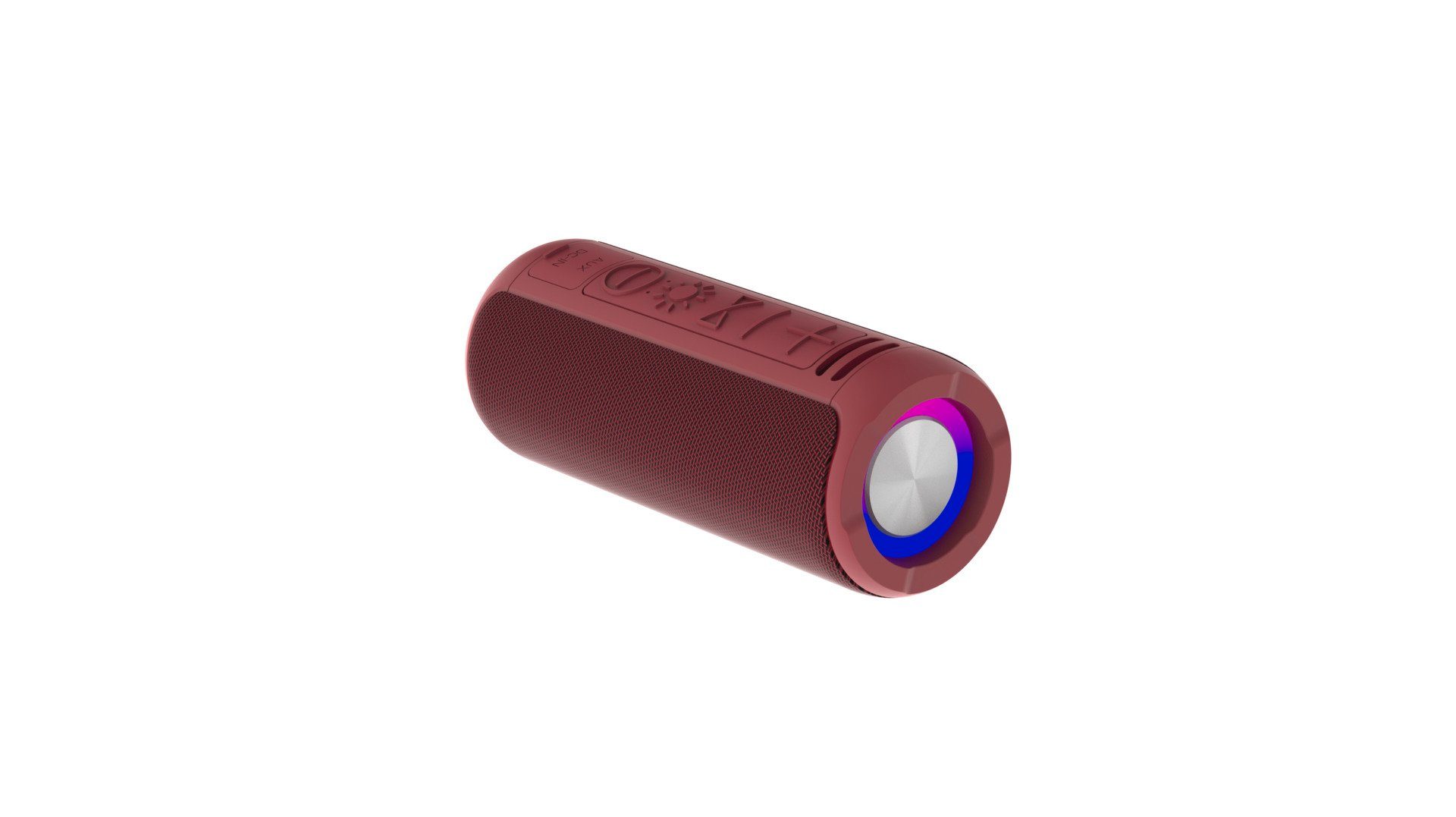 Denver BTV-213 Bluetooth-Lautsprecher (Bluetooth, Weinrot 50 W)