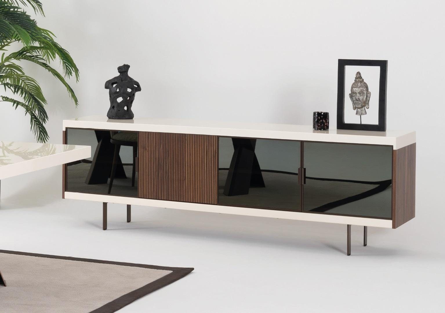 JVmoebel Anrichte Weißes Kommode Sideboard Schrank für vielseitige Nutzung, Made in Europa