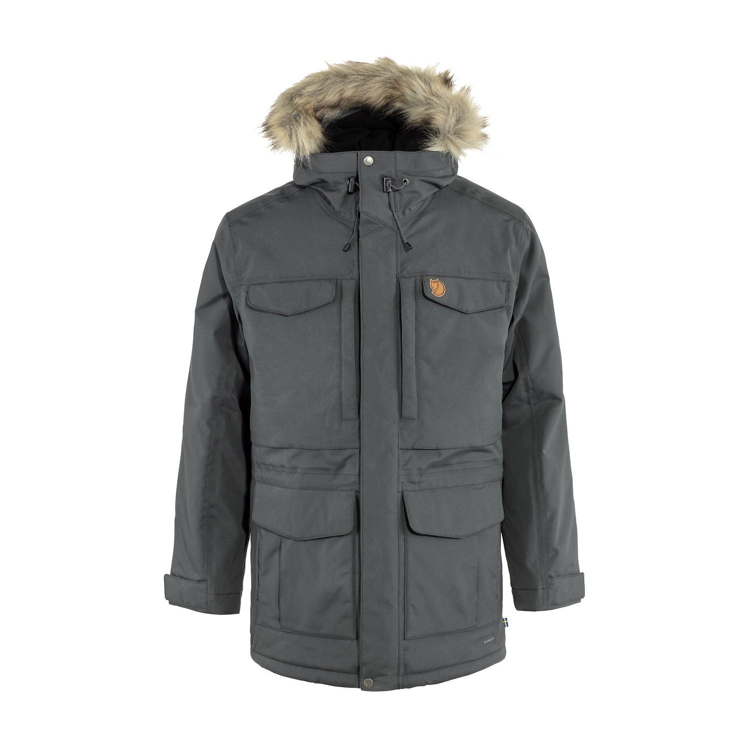 Fjällräven Parka Winterjacke Schlamm Parka Nuuk