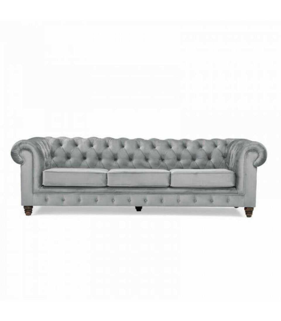 JVmoebel Ecksofa, Chesterfield 5 Sitzer Design Sofa Couch 275 cm