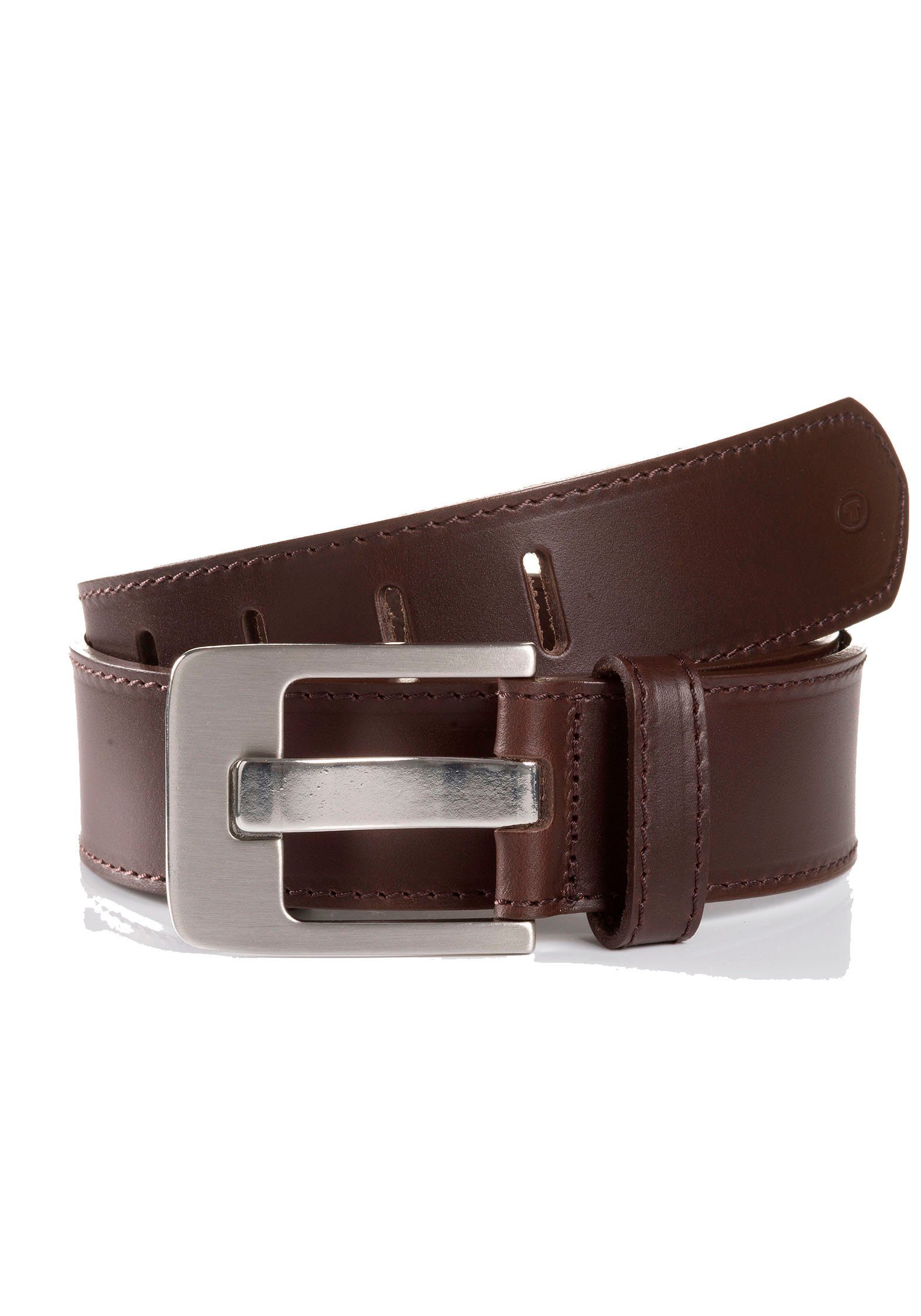 TOM TAILOR Ledergürtel TTLAUREL 4 cm günstig online kaufen