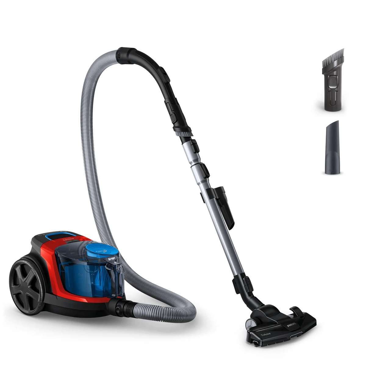 Philips Bodenstaubsauger Philips Vacuum Cleaner FC9330 09 PowerPro Compact red blue black