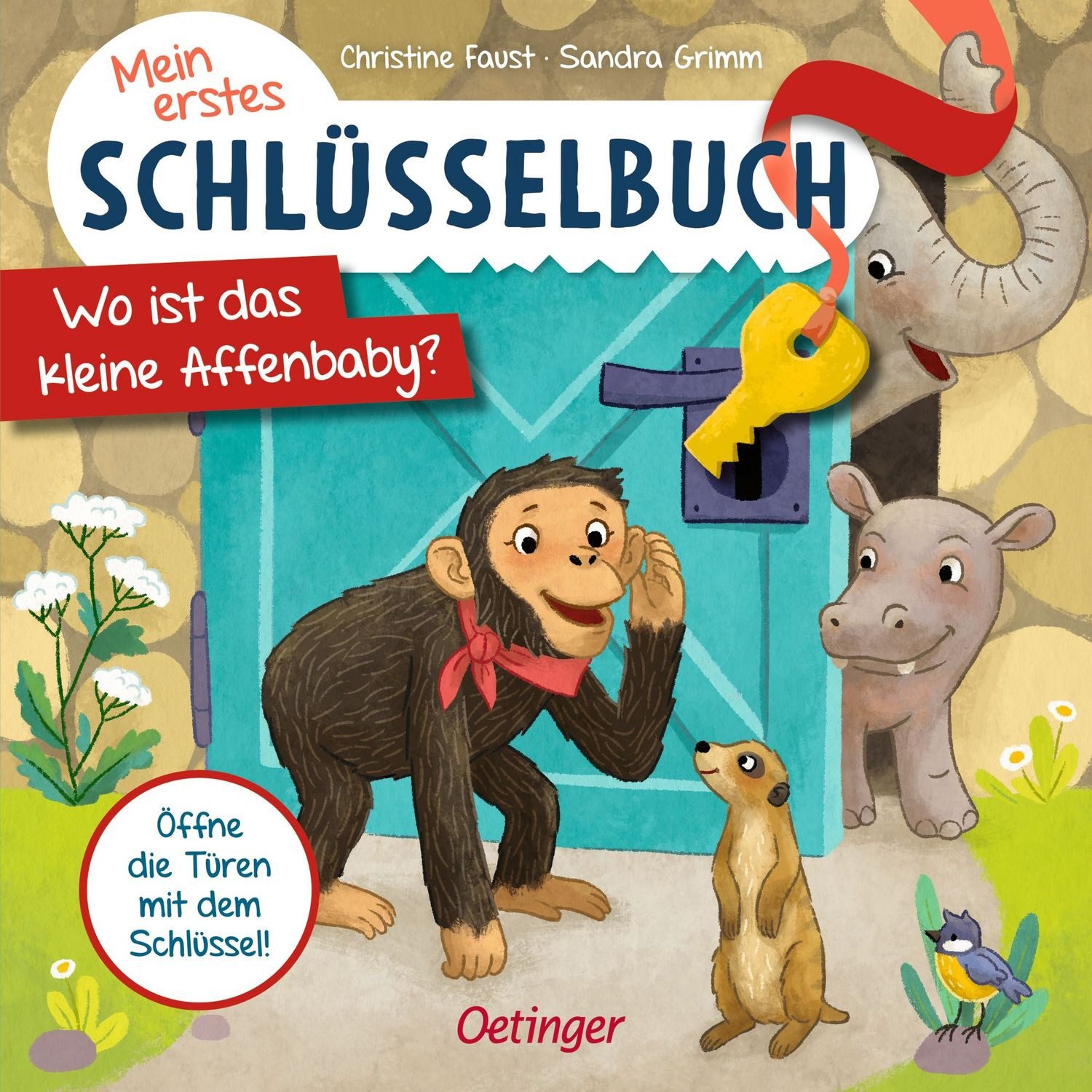 Mein erstes Schlüsselbuch. Wo ist das kleine Affenbaby? / Sandra Grimm