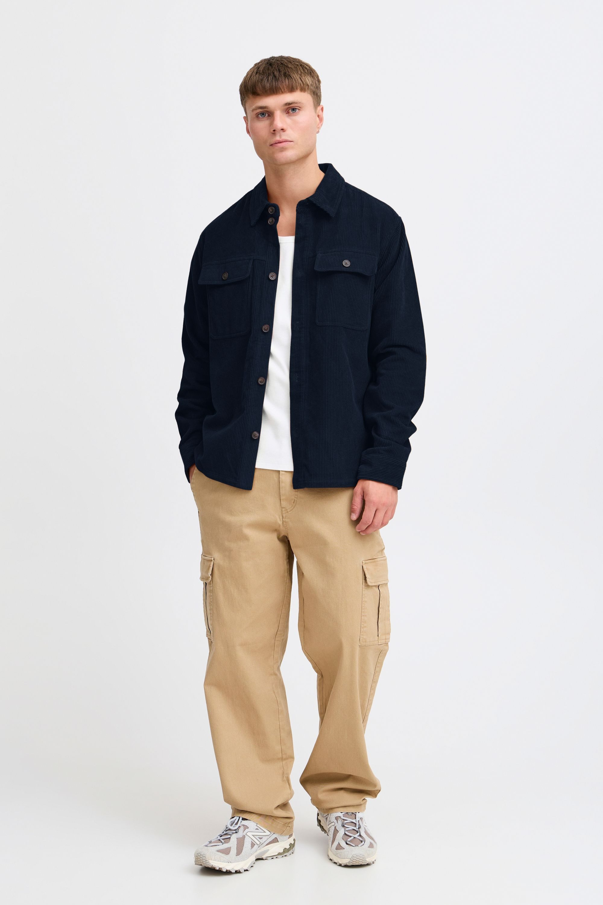 !Solid Langarmhemd SDNam stilvolles Hemd