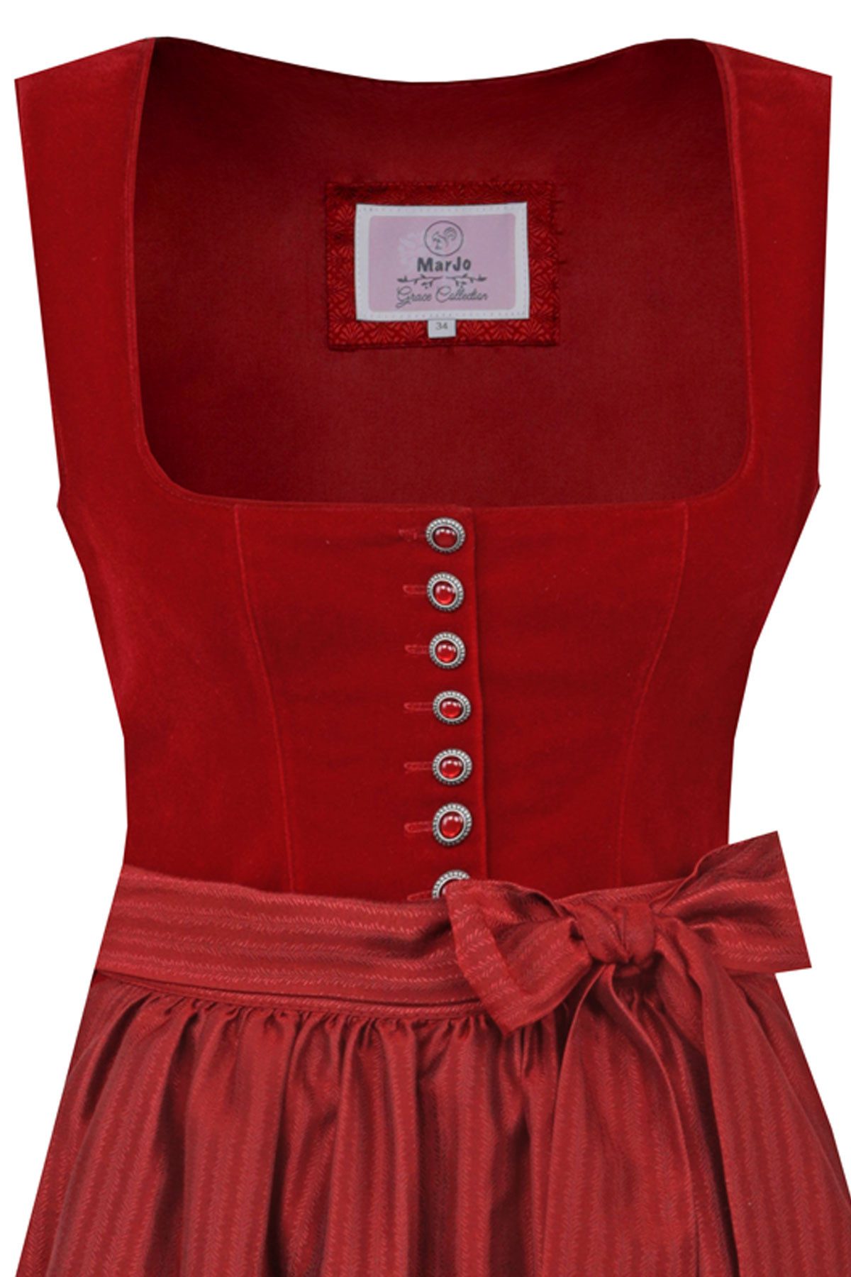 MarJo Dirndl 'Nussdorf' 921070, Rocklänge 70cm günstig online kaufen