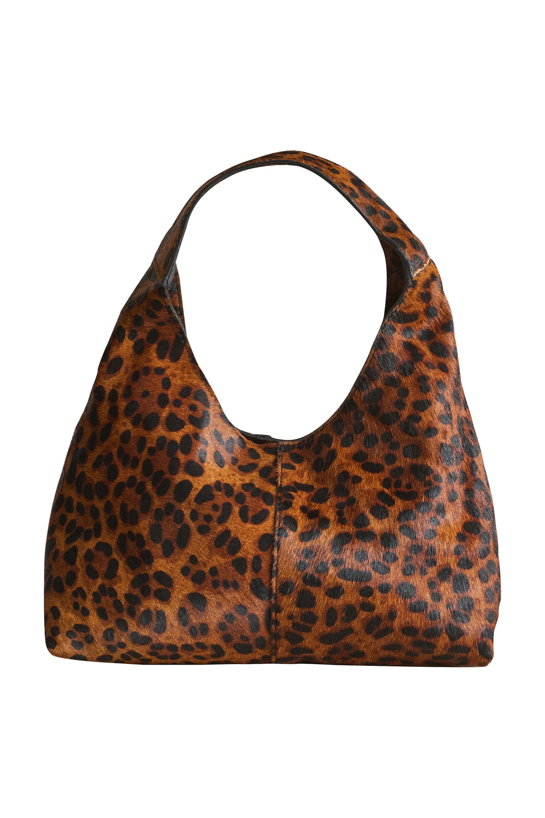 Next Clutch Kleine Handtasche mit Leoparden-Print (1-tlg)