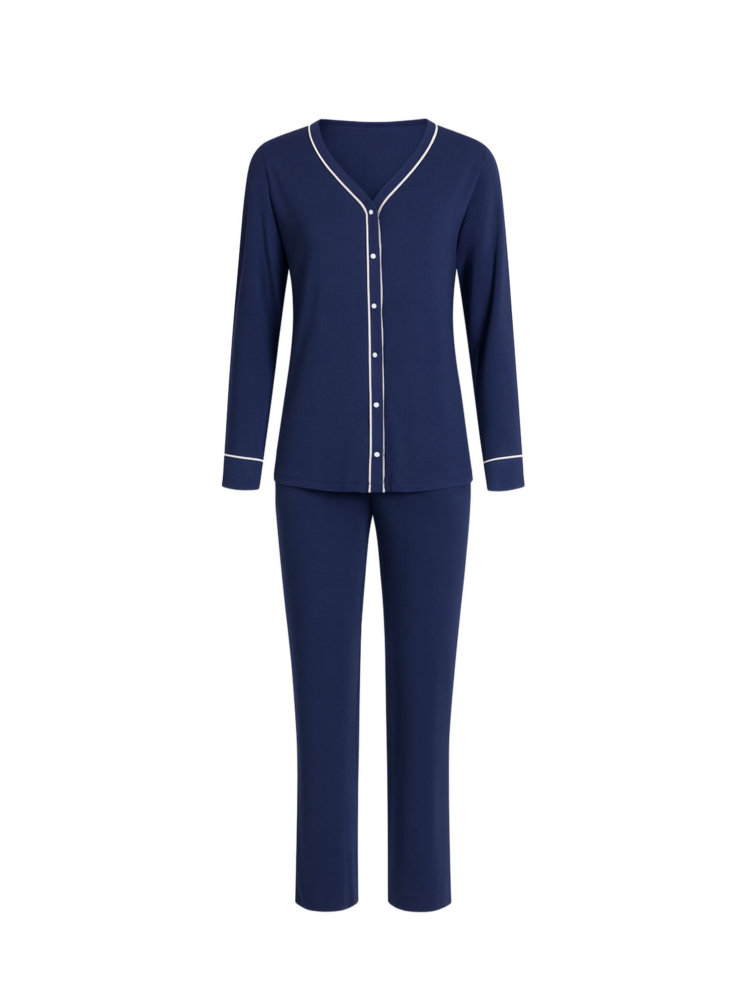 Goldenbay Pyjama Oleander (2 tlg) Schlafanzug, Pyjama Set, Nachtwäsche