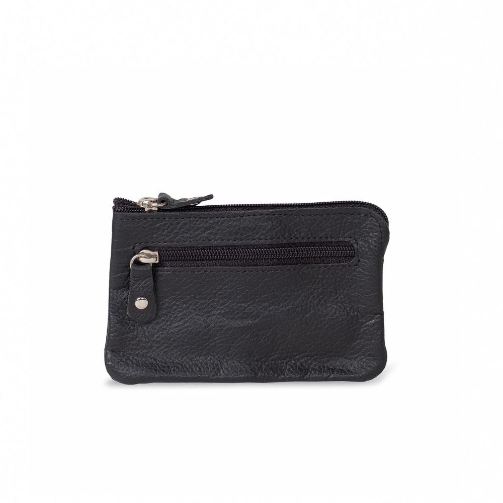 Hamosons Schlüsseltasche Großes Schlüsselmäppchen, Leder, Schwarz, günstig online kaufen