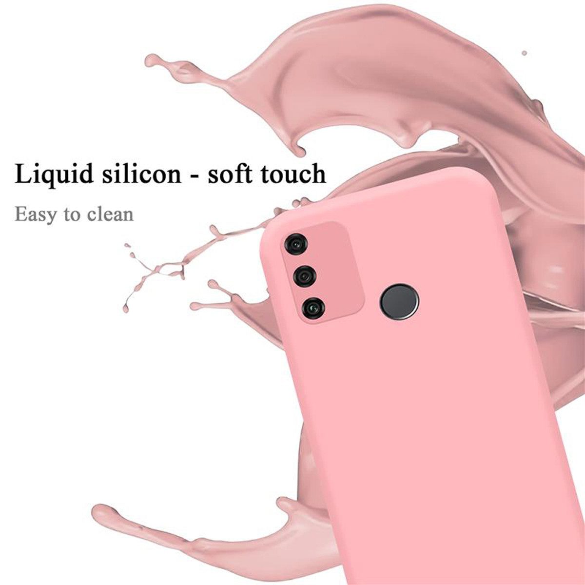 Cadorabo Handyhülle für Honor 9A Hülle Honor 9A, Flexible Hülle TPU Silikon Schutzhülle Back Cover Case