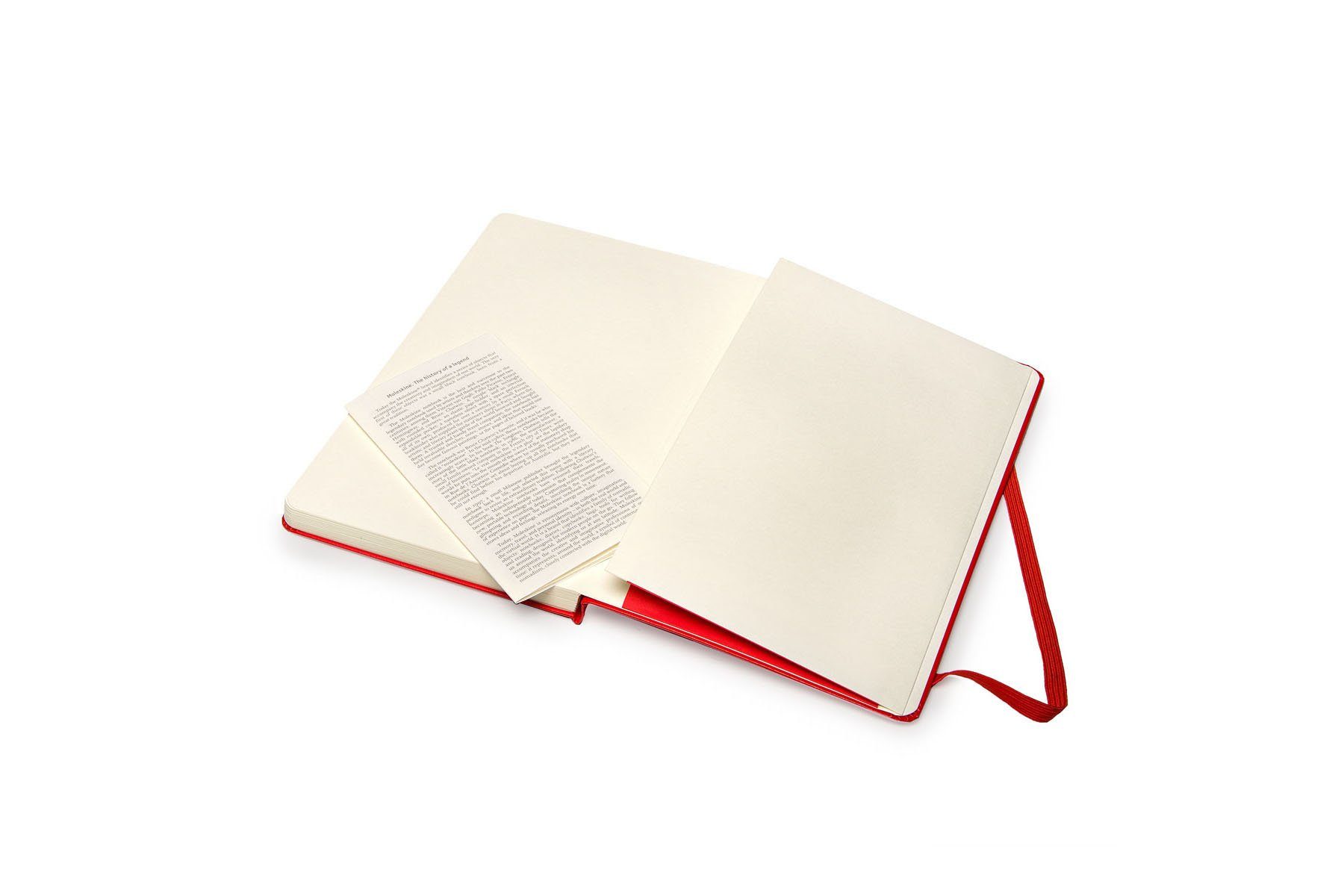 MOLESKINE - Rot Einband Skizzenbuch, mit festem 165g-Papier
