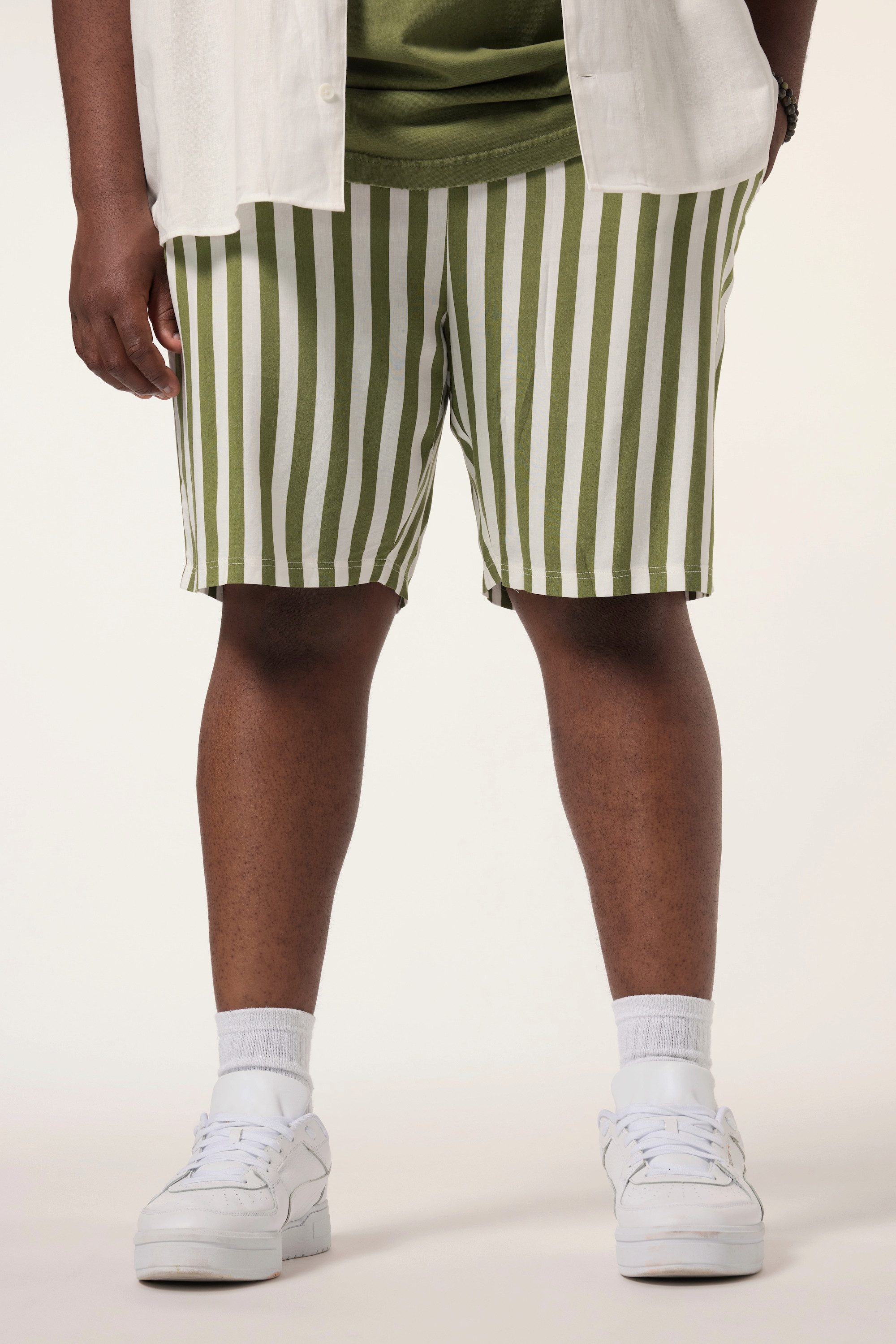 STHUGE Bermudas STHUGE Bermuda Elastikbund Streifen günstig online kaufen