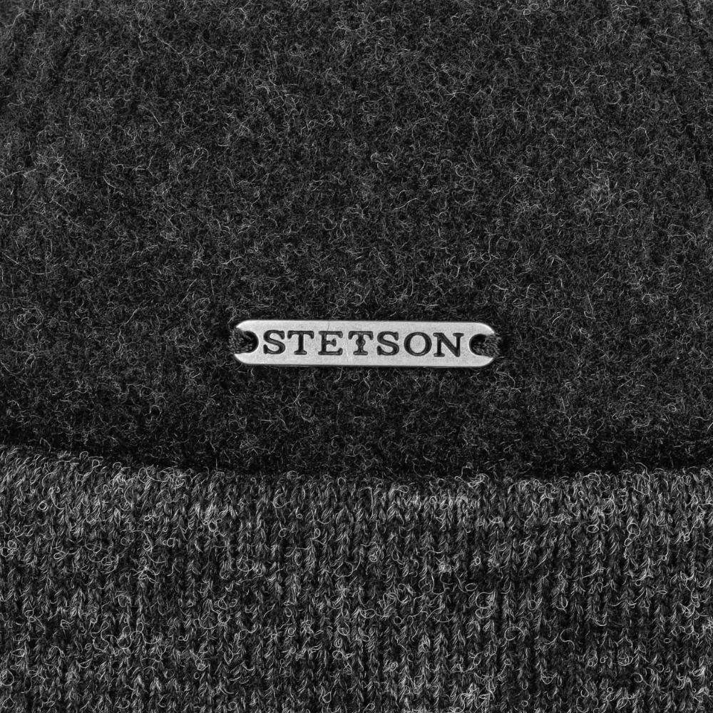 Stetson Schiebermütze Stetson Sparr Melange Grau Dockermütze (nein)