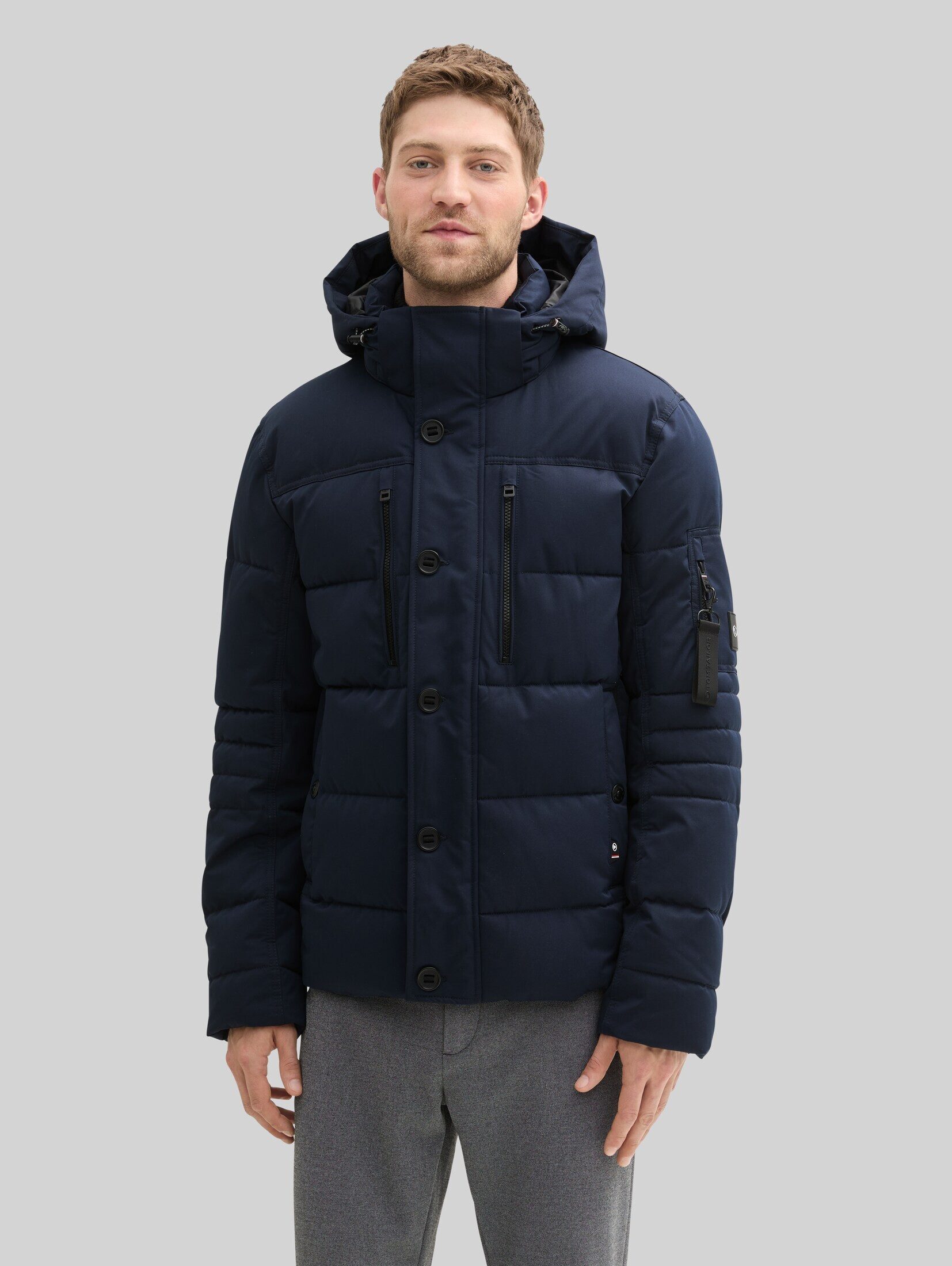 TOM TAILOR Winterjacke Jacken Pufferjacke mit abnehmbarer Kapuze