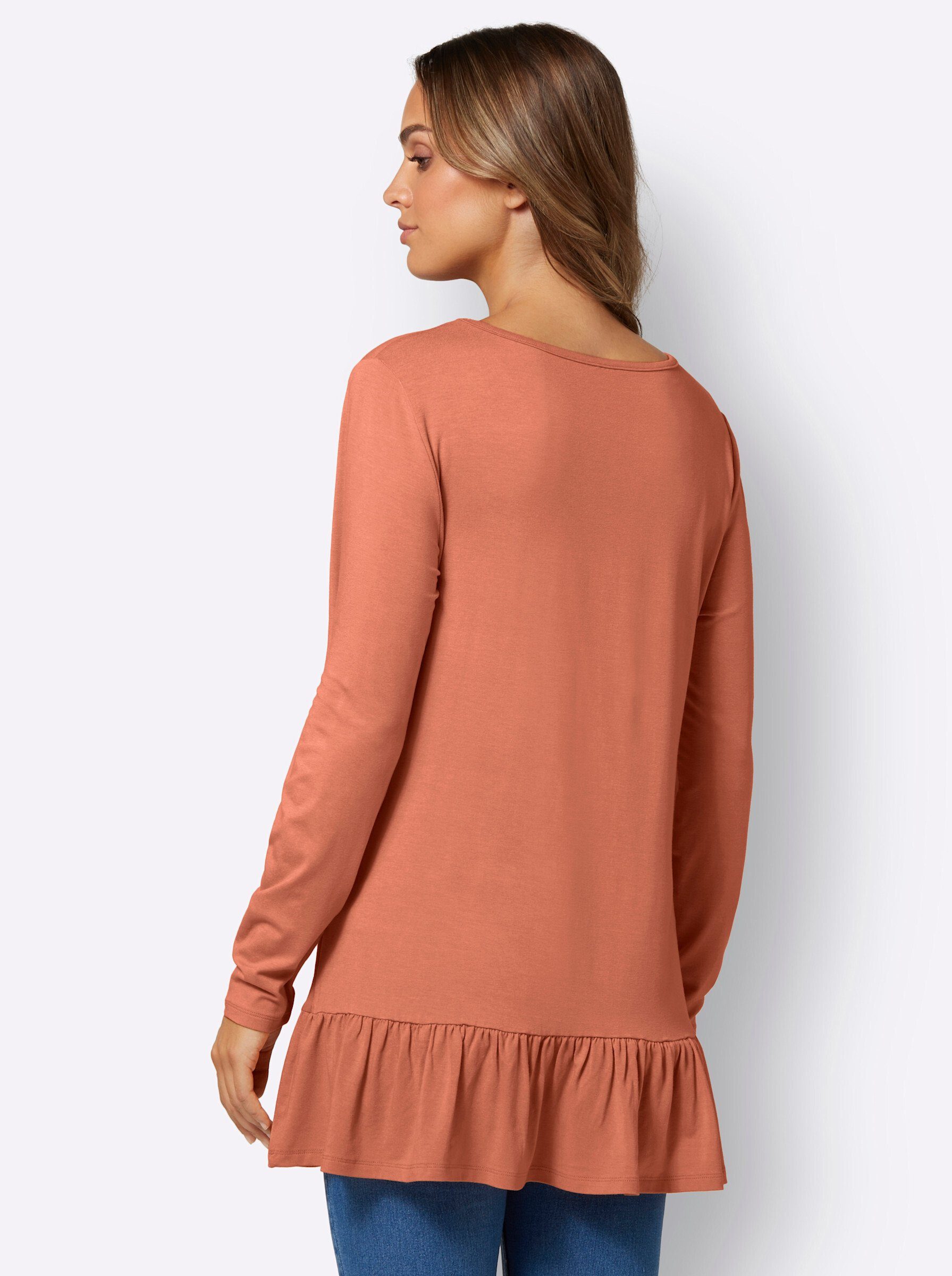Sieh an! T-Shirt Longshirt günstig online kaufen