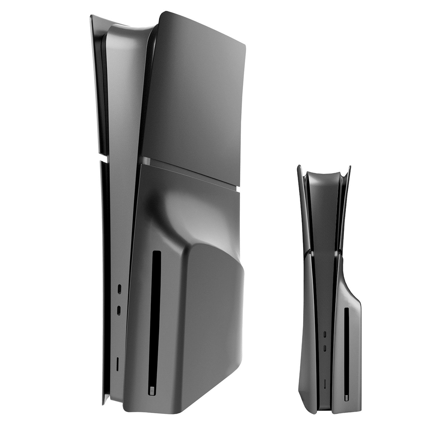 TUWENA Playstation-Halterung PS5 slim Bildbausteine Cover Ersatzplatte Playstation 5 Seitenplatten