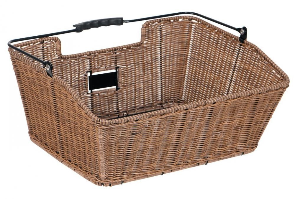 Unix Fahrradkorb Unix Hinterradkorb Mateo braun 40x30x18 cm