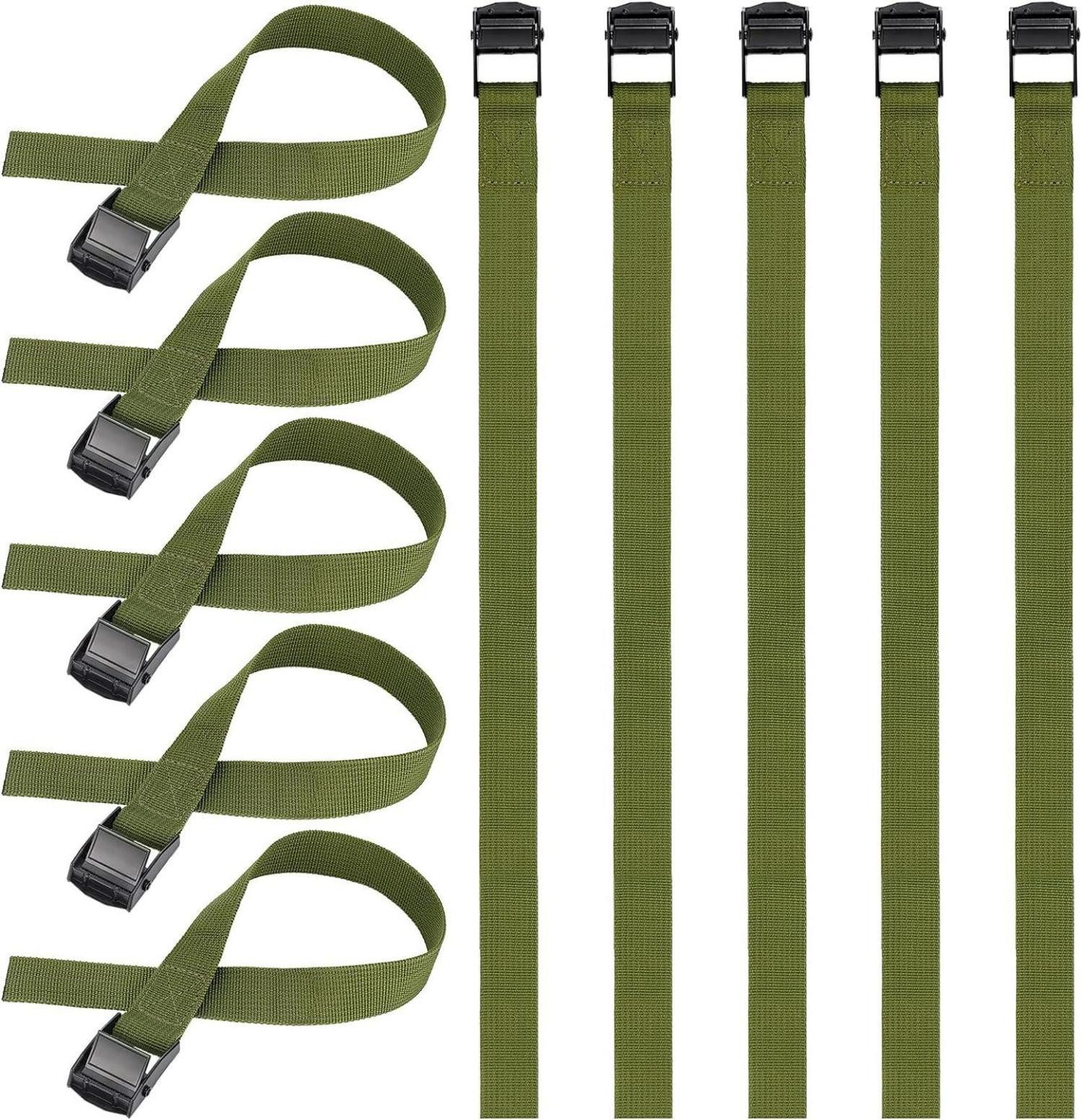 Multitool Spanngurte 10er Pack 65cm Verstellbar Klemmschloss Fahrrad Motorrad