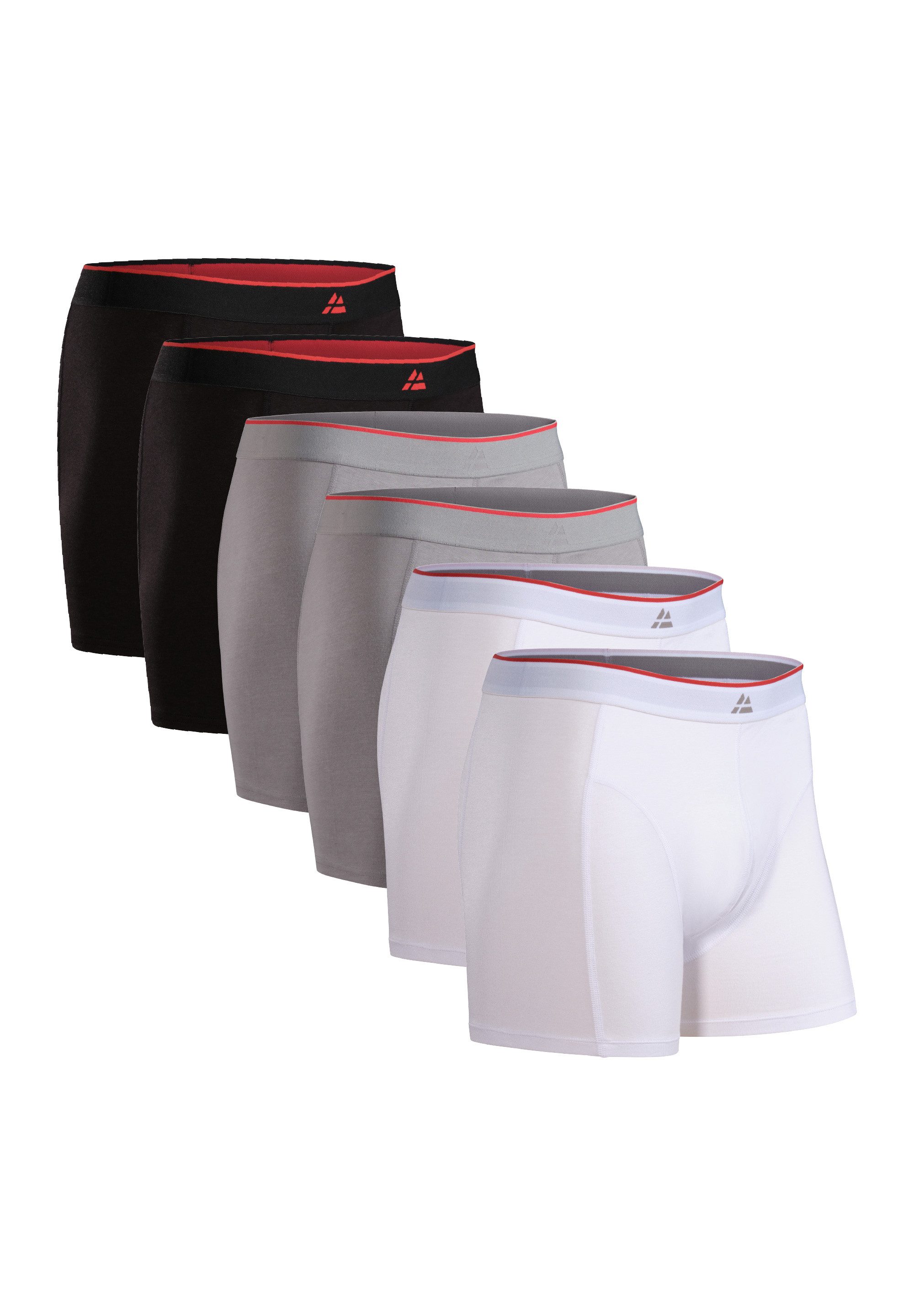 DANISH ENDURANCE Boxershorts Bamboo (6-St) Superweich günstig online kaufen