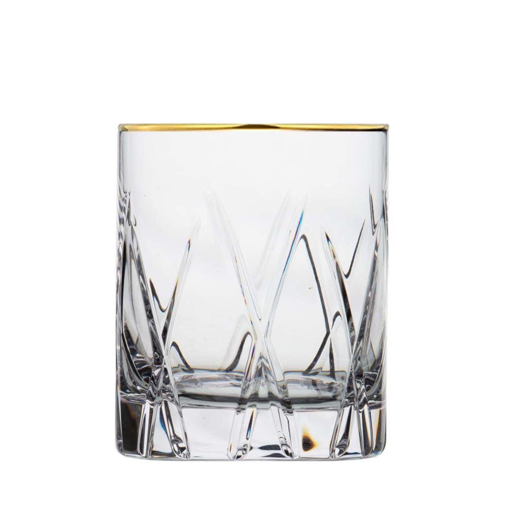 Whiskyglas London clear (10 cm) Kristallglas mundgeblasen · handgeschliffen · Han