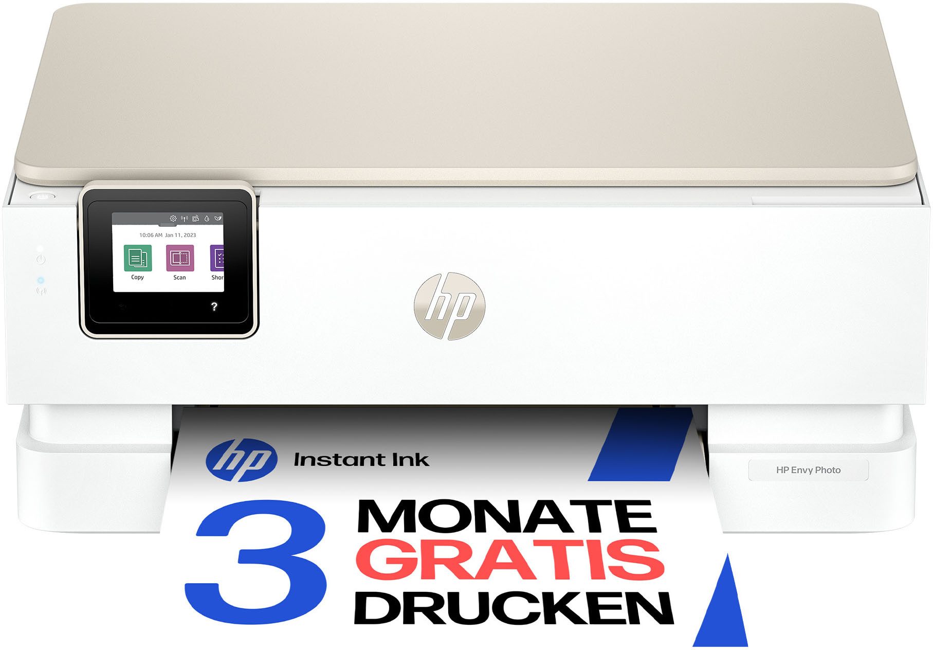 HP Envy Photo 7230 (B63JVB) Multifunktionsdrucker, (WLAN (Wi-Fi), 3 Monate gratis* drucken mit Instant Ink)