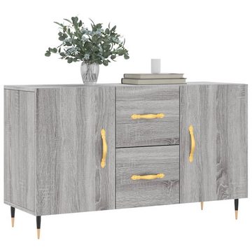 vidaXL Sideboard Sideboard Grau Sonoma 100x36x60 cm Holzwerkstoff (1 St)