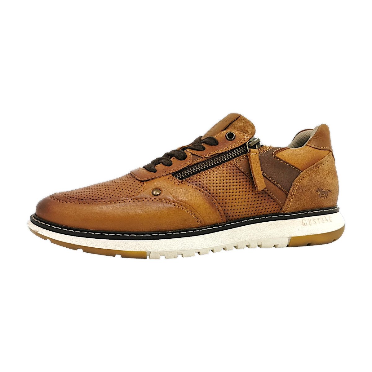 Mustang Shoes sportlicher Schnürer Schnürschuh günstig online kaufen