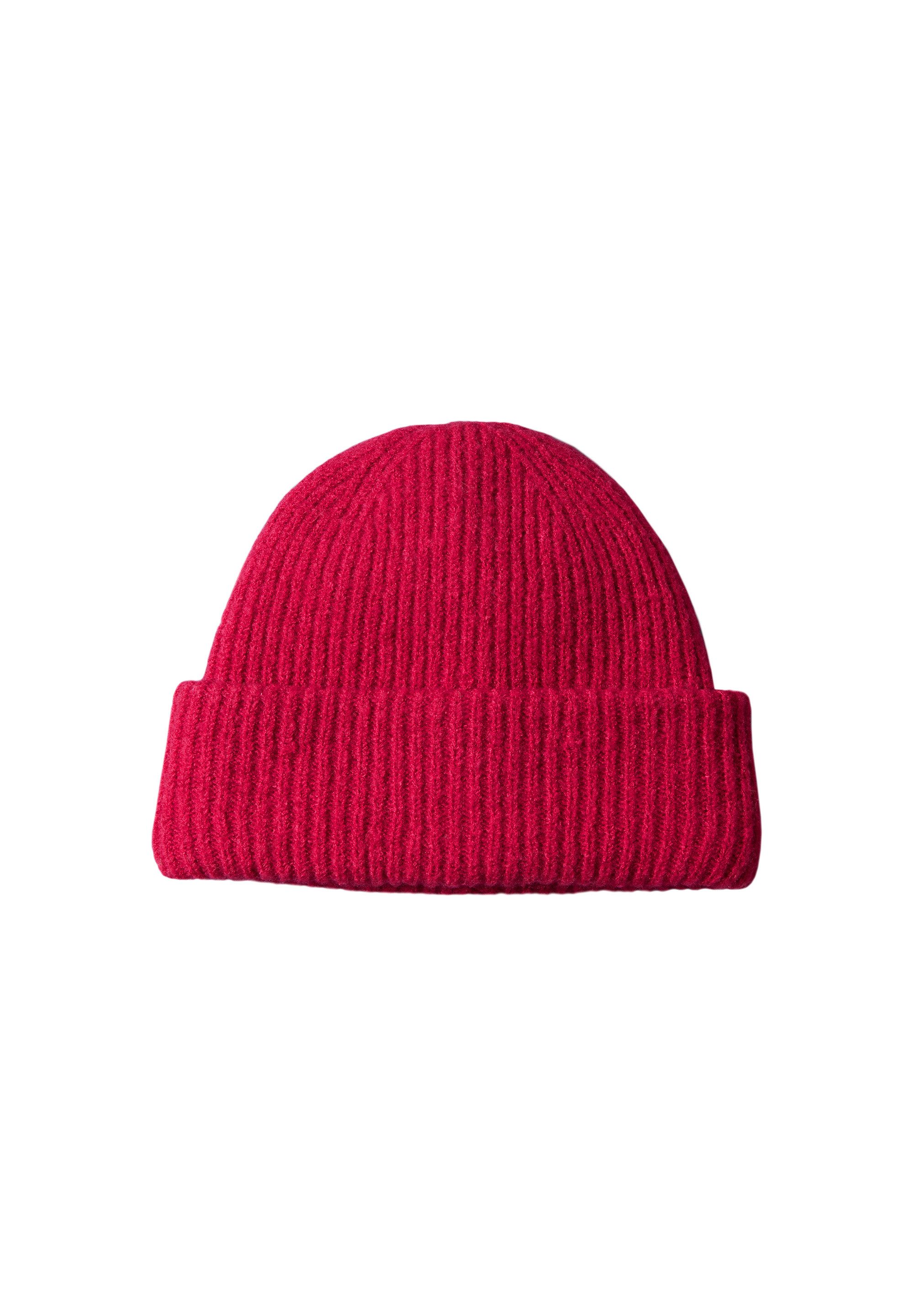 Les Lunes Beanie Luca vielseitig zu kombinieren, Grobstrick, warm, flauschi günstig online kaufen