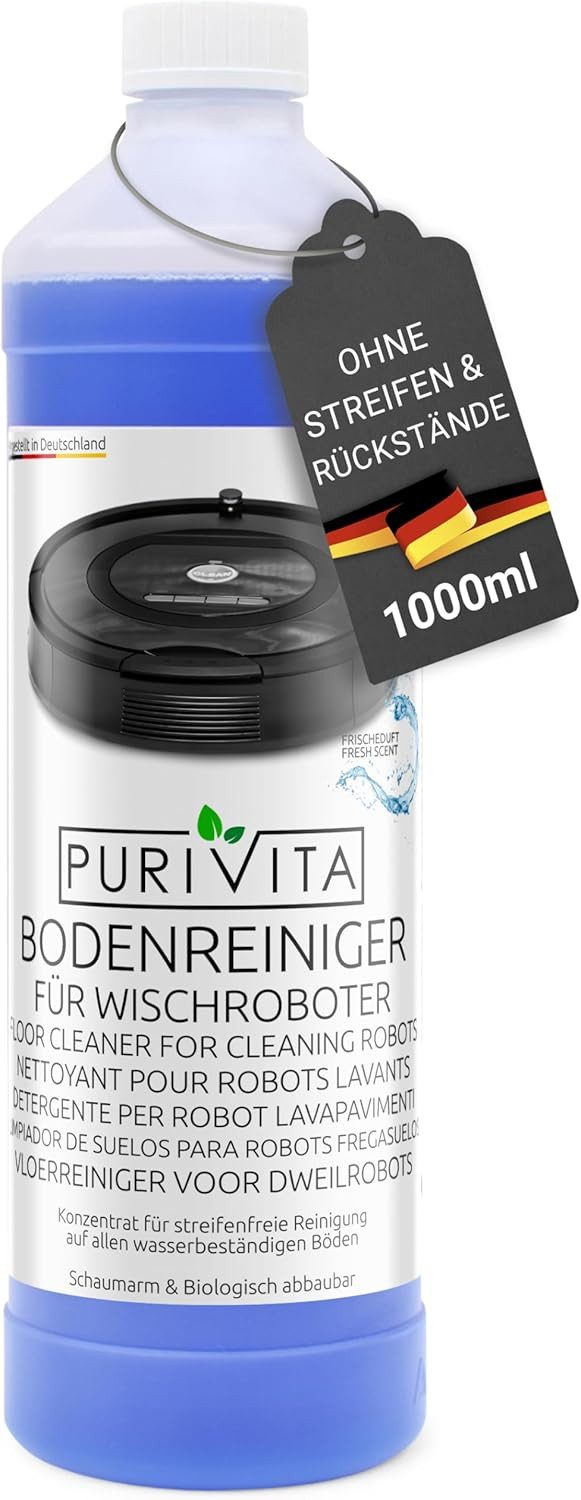 Purivita PURIVITA - Bodenreiniger Wischroboter - 1000ml Fussbodenreiniger