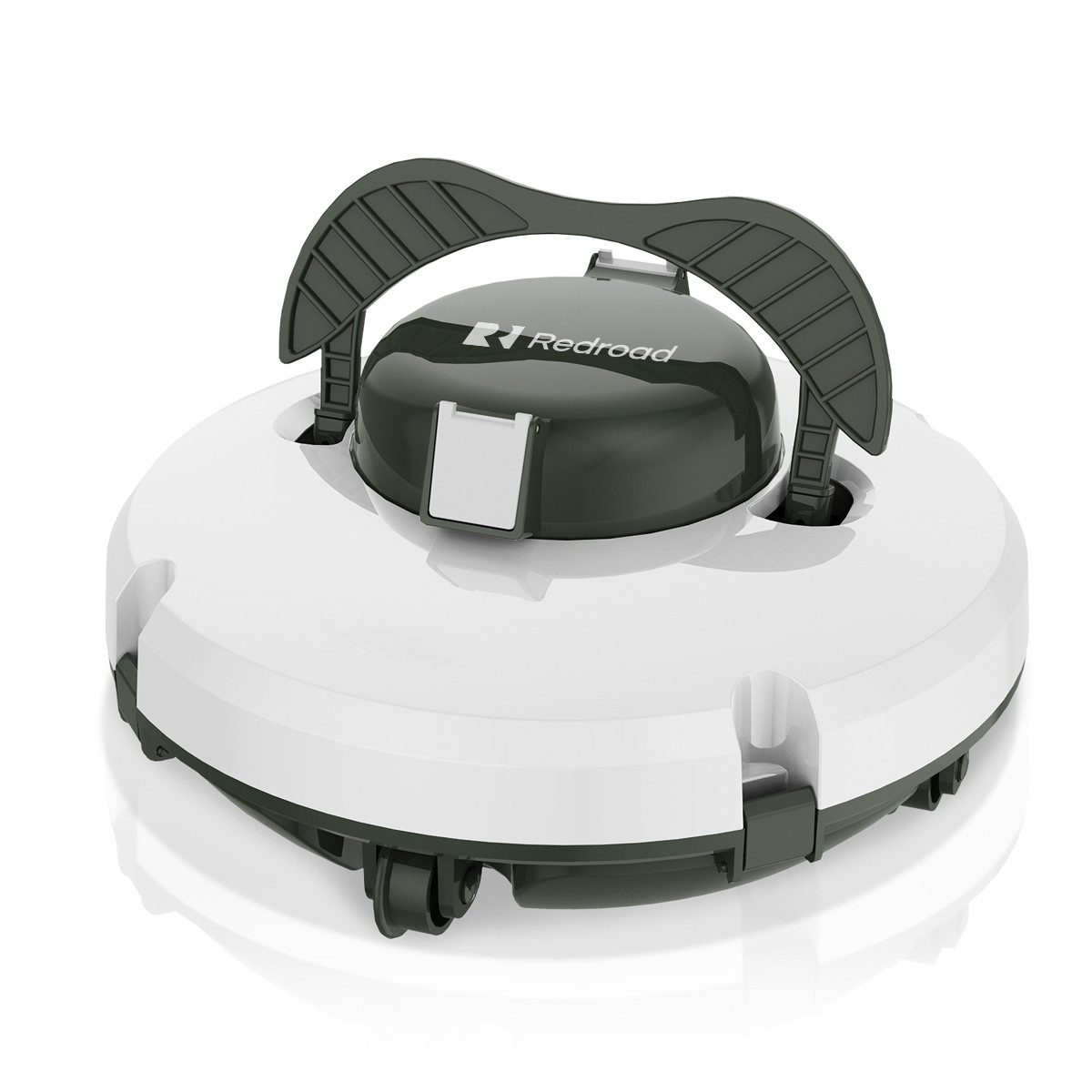 redroad Poolroboter 2026 Kabellos Poolsauger 5200mAh Akku Selbstparkend bis 100m², batteriebetrieben, fur alleBeckenformen,fur Boden-/Wand