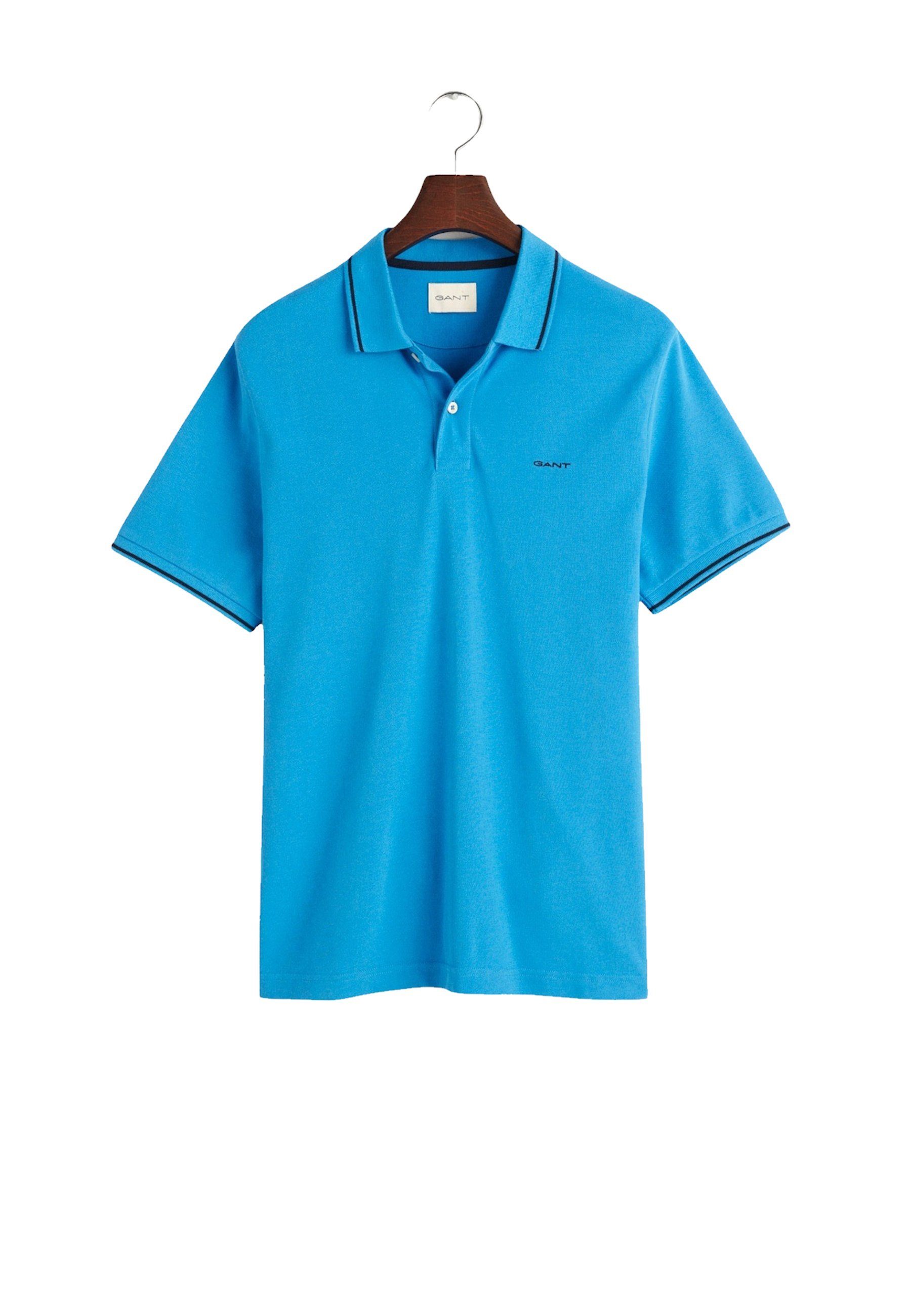 Poloshirt Poloshirt Tipping SS Pique Kurzarmshirt