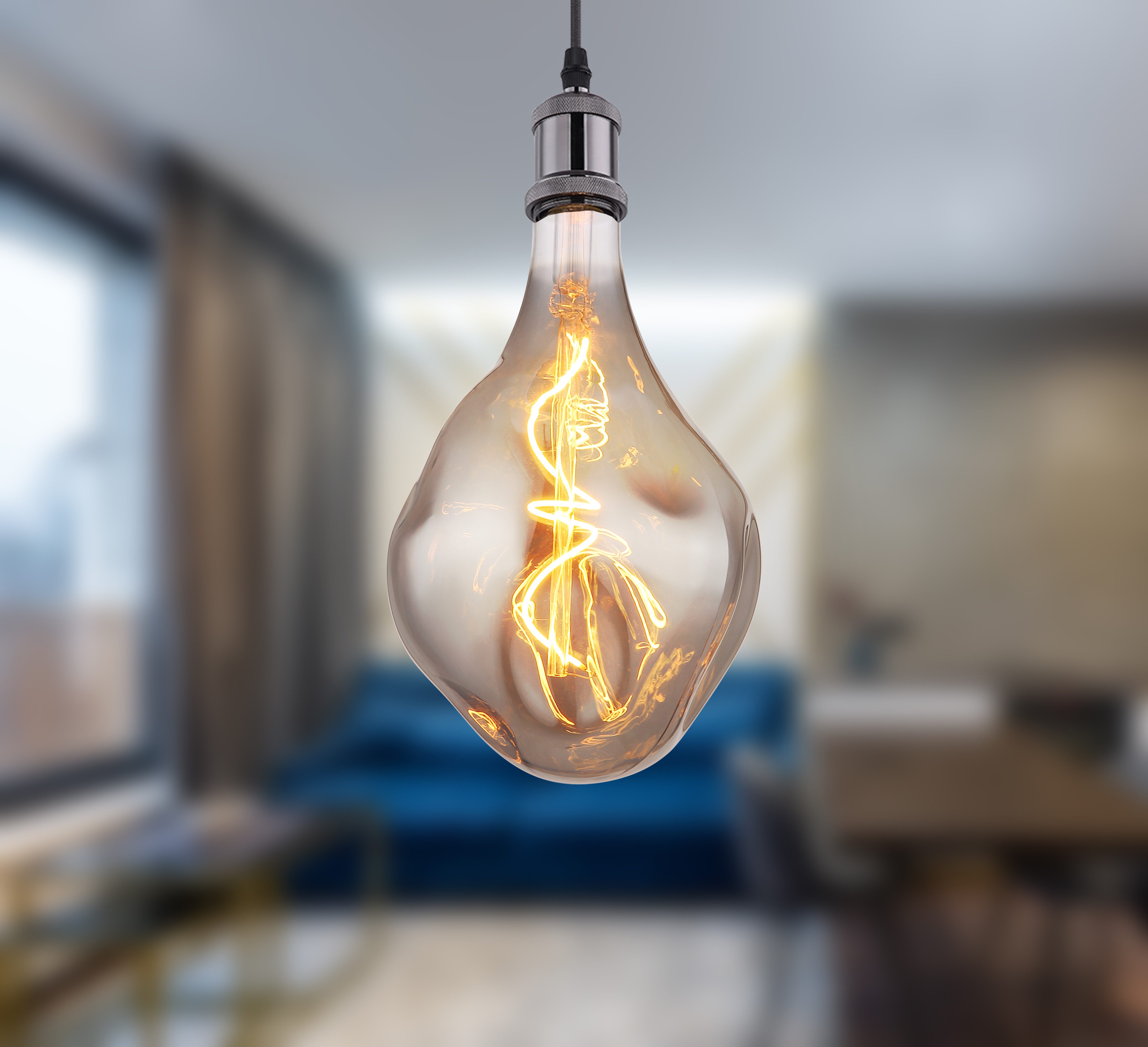 GLOBO LIGHTING LED-Leuchtmittel, E27, 1 St., Warmweiß