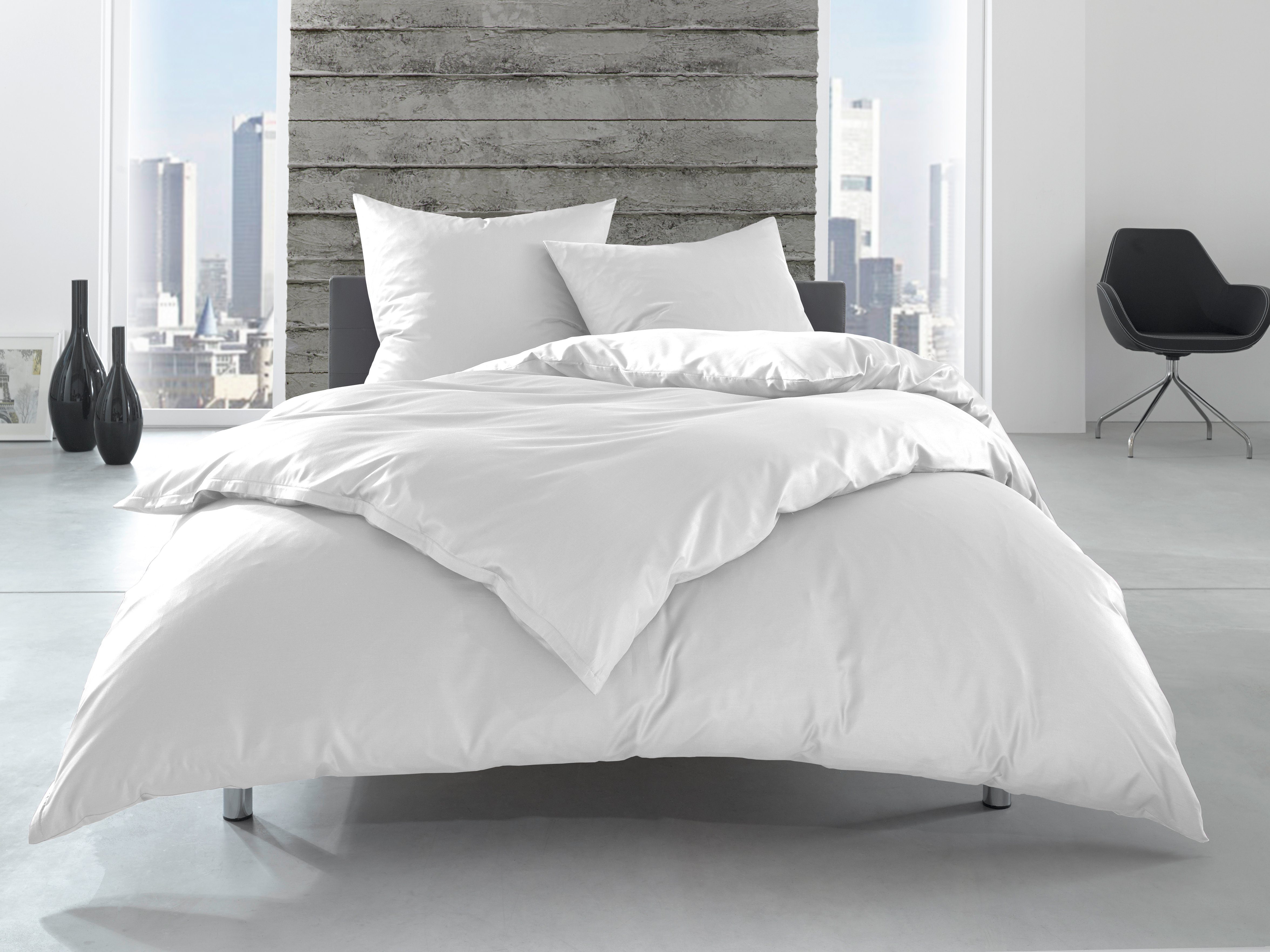 BETTWAESCHE-MIT-STIL Bettwäsche Linon / Renforcé Hotelbettwäsche Lia, Linon günstig online kaufen
