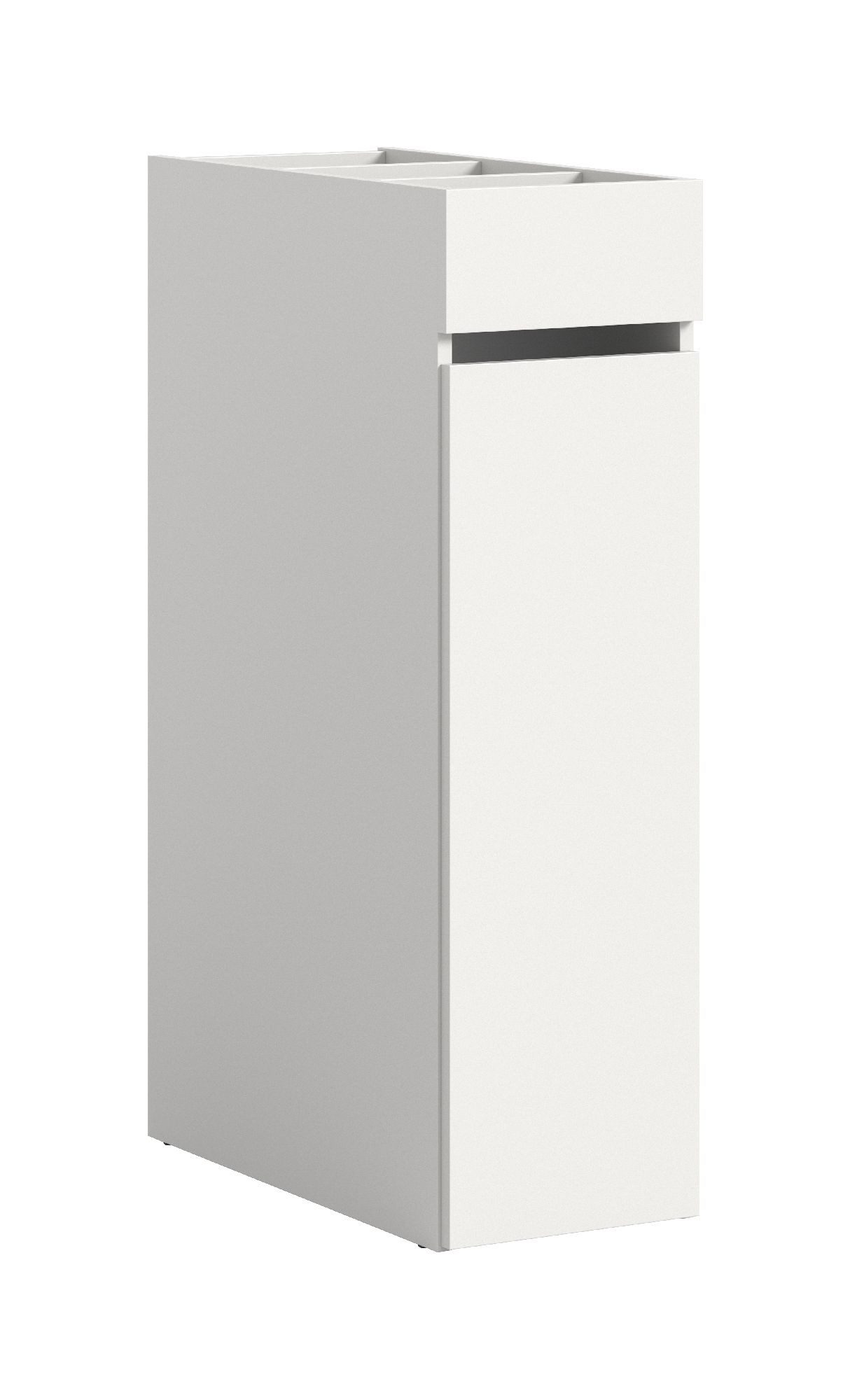 xonox.home Regal, Weiß Melamin Modern 29x101x60 cm