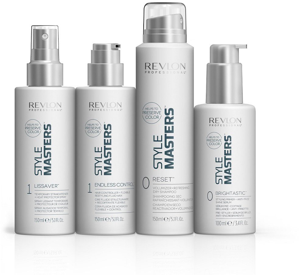 REVLON PROFESSIONAL Haarspray STYLE MASTERS DOUBLE OR NOTHING LISSAVER PROTECTOR SPRAY, mit sanfter Fixierung