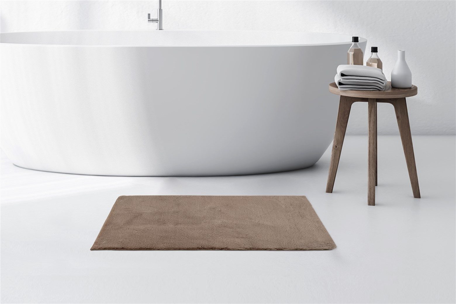 freiraum Badematte Rabbit Light, 100% Polyester, günstig online kaufen