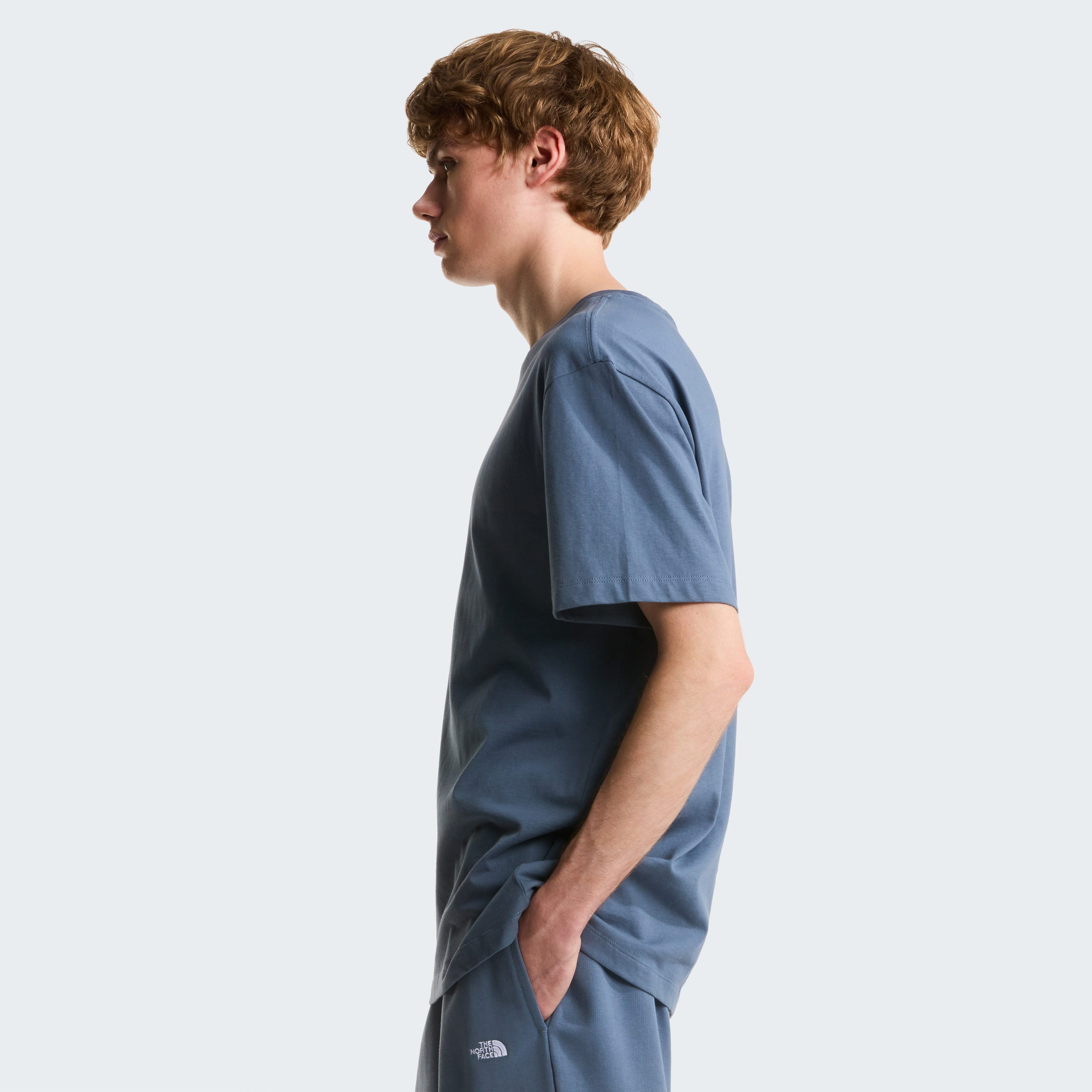 The North Face T-Shirt M ESSENTIAL CENTER LOGO RELAXED SHORT SLEEVE TEE lockere Passform, Kurzarm, für Sportmode und Outdoormode