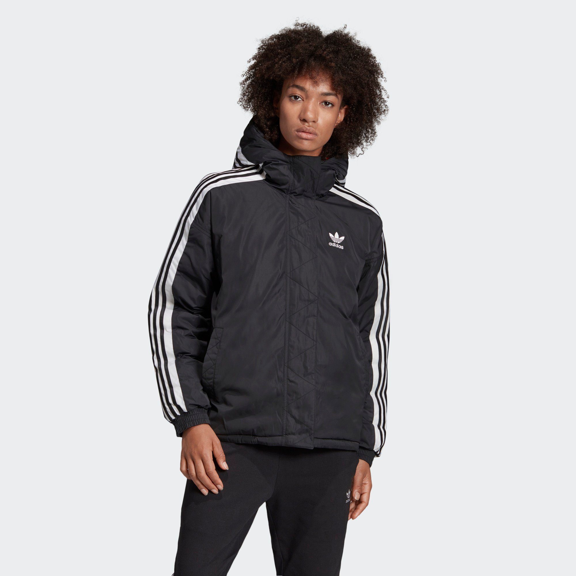 adidas Originals Funktionsjacke »Short Jacket« | OTTO ADIDAS Vintage adidas großes Logo Fullzipper Jacke schönes