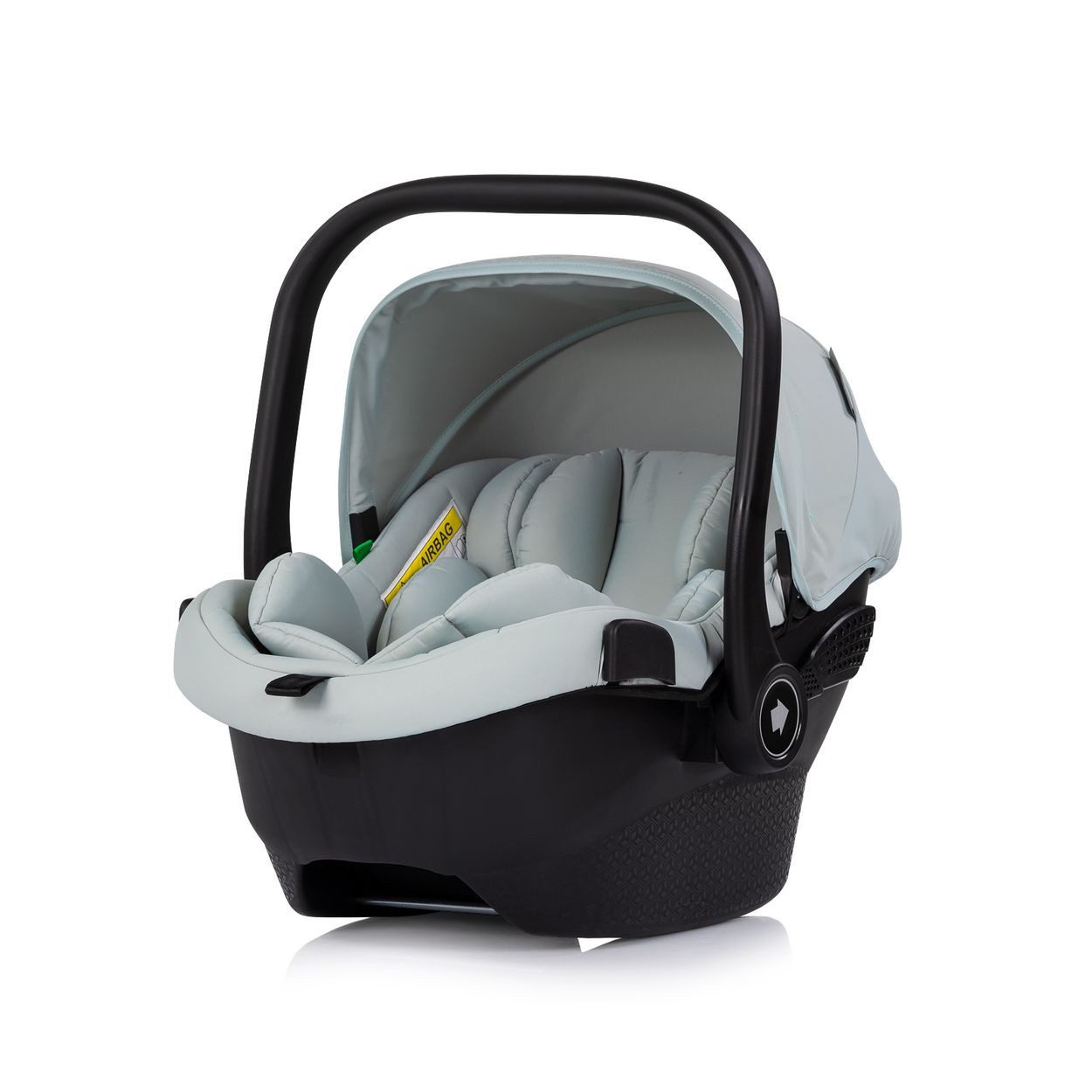 Chipolino Kombi-Kinderwagen Kinderwagen Pearl 3 in 1, umbaubar Babyschale Wickeltasche Fußsack