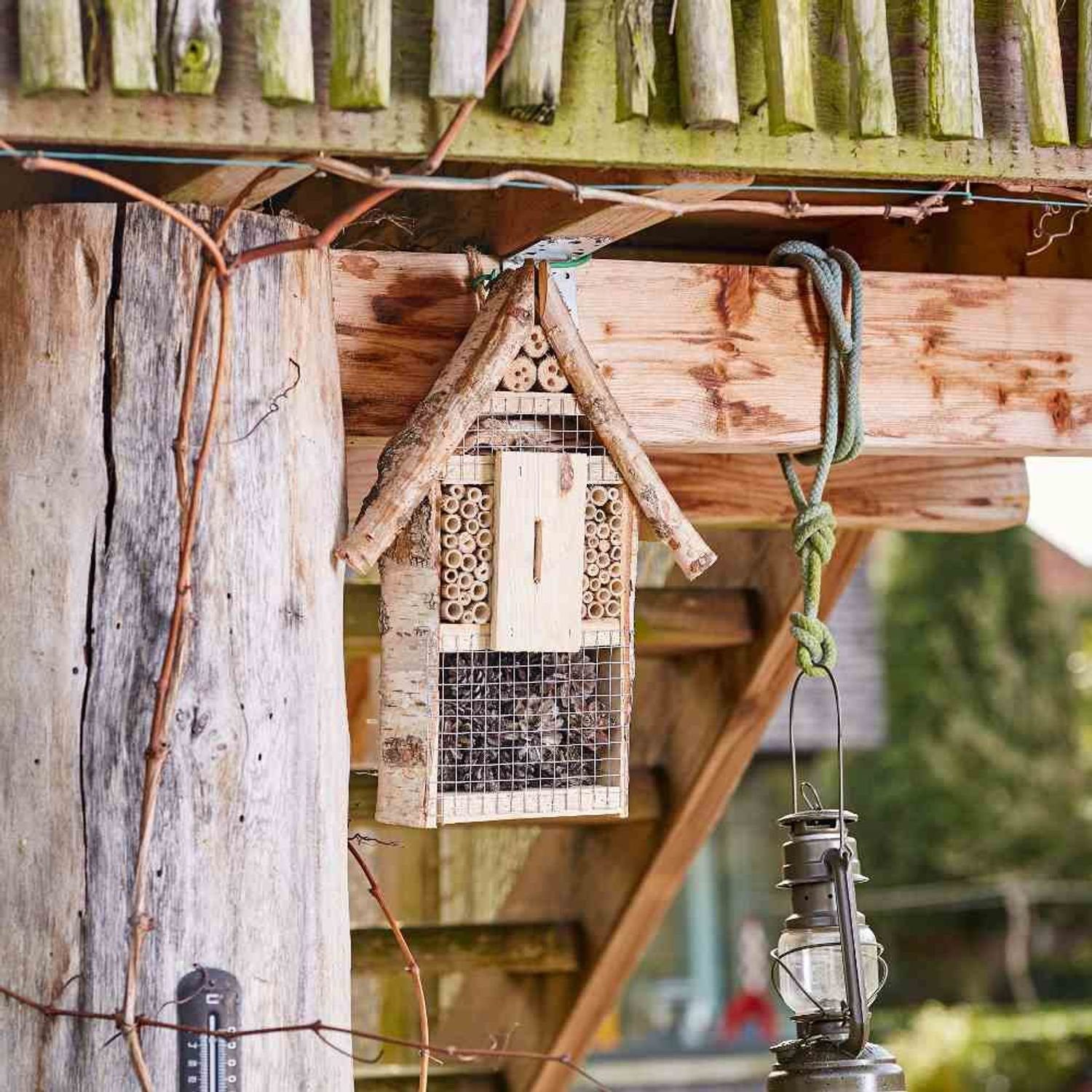 MaKeDO GmbH Insektenhotel Insektenhotel 48x34x11cm Birke/Bambus