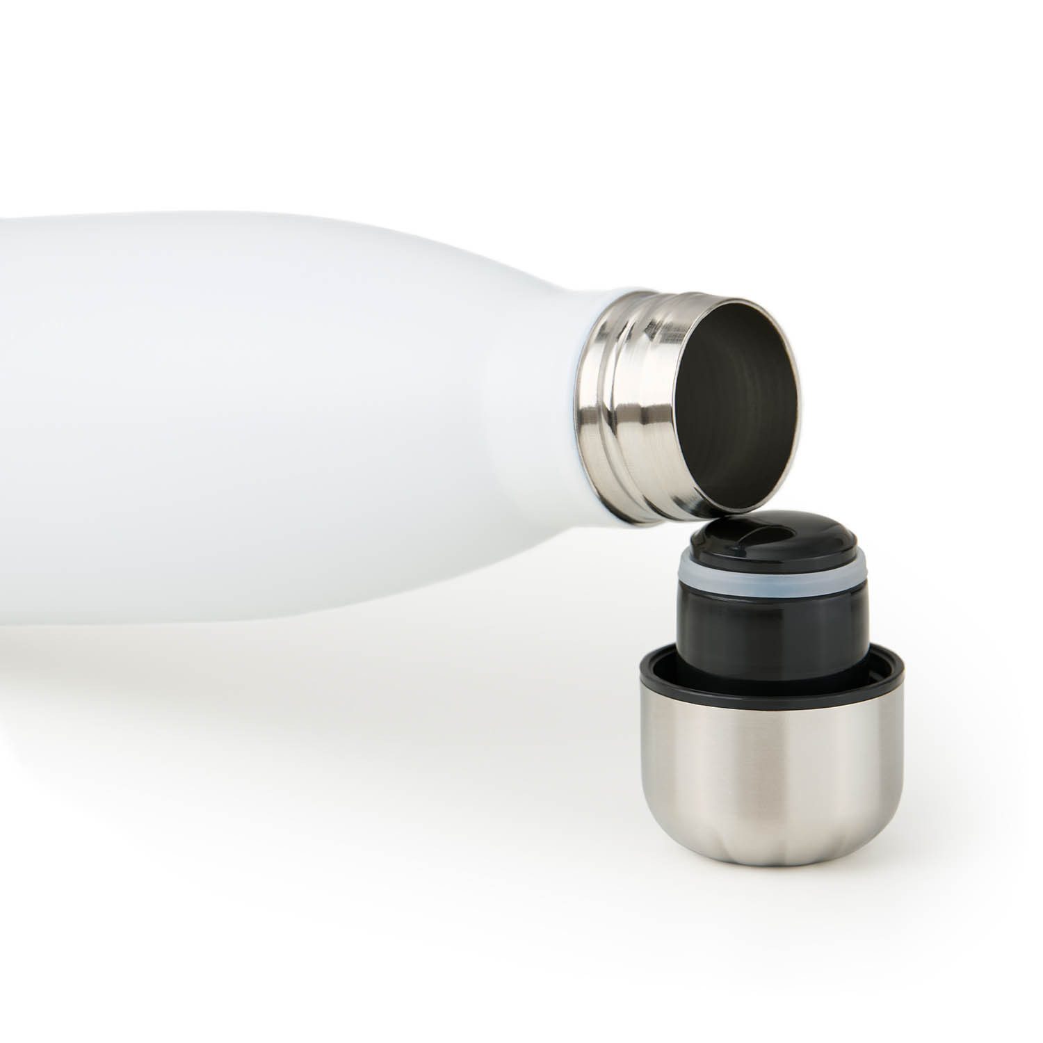 Blumtal Isolierflasche Thermoflasche Edelstahl - auslaufsiche Isolierflasche, BPA-frei, stundenlange Isolation von Warm & Kaltgetränken - rostbeständig