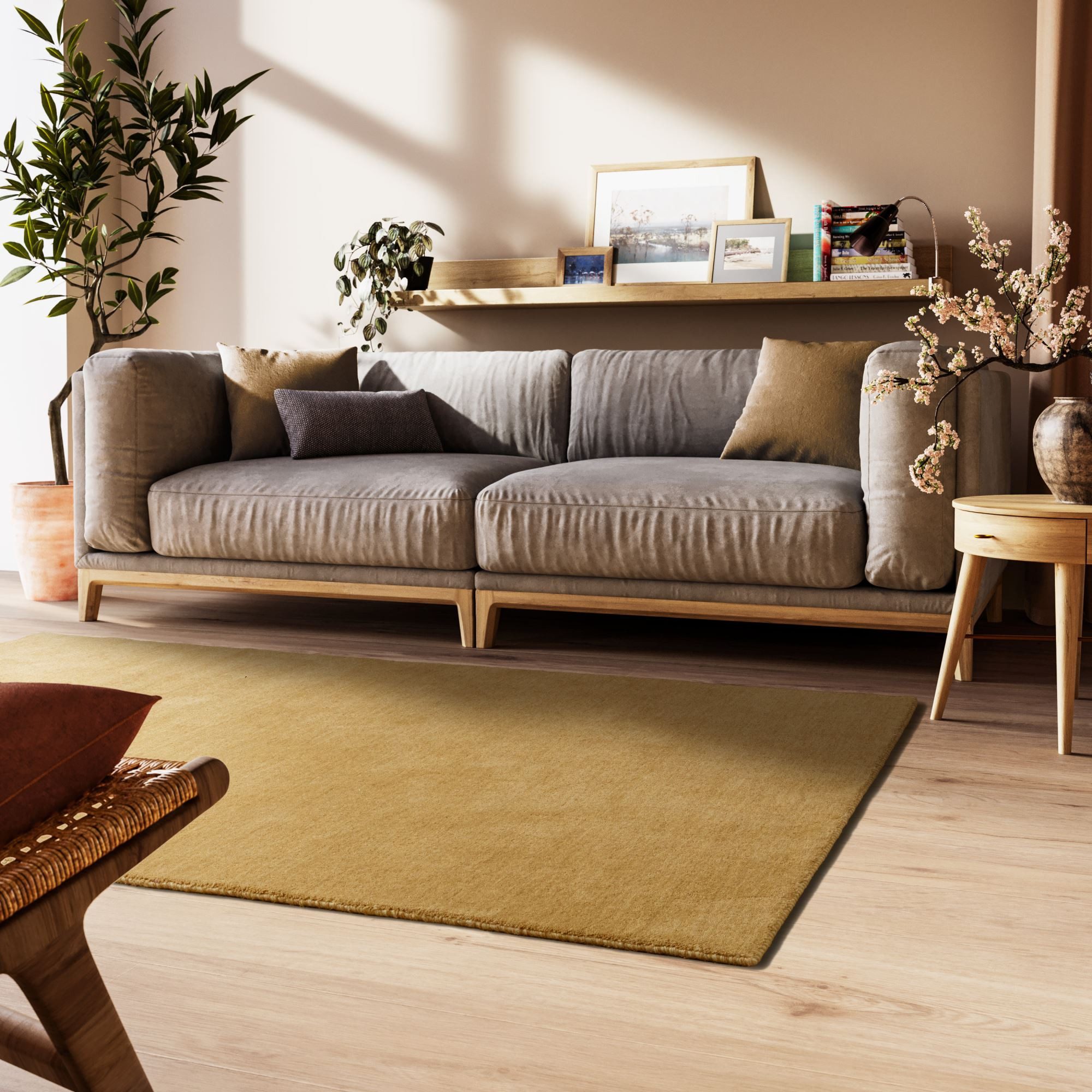 Steffensmeier Wollteppich Nomade, Rechteckig, Gabbeh, 100 % Schurwolle günstig online kaufen